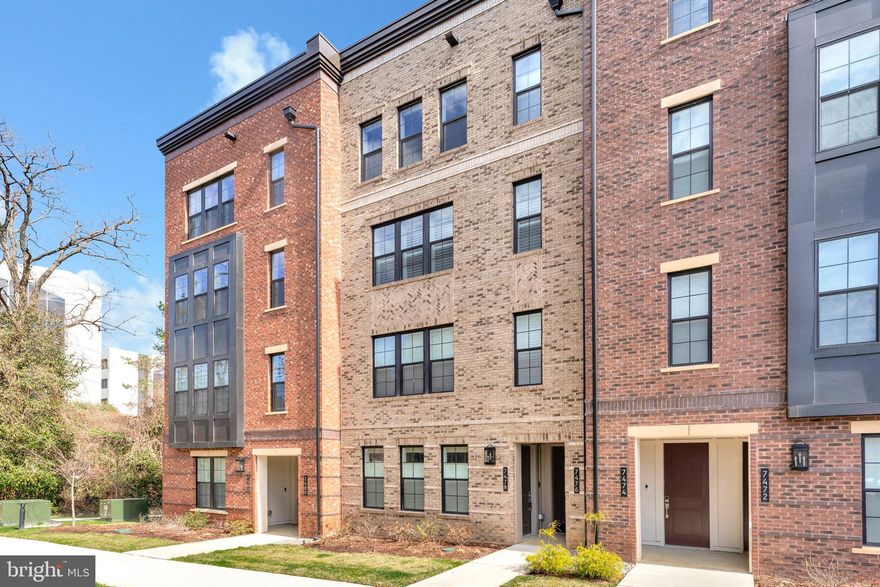 Discover modern elegance in this stunning Griffith Aberdeen model built by Toll Brothers in 2023—just a 10 minute walk to the Tysons Metro and a 5 minute drive to Tysons Corner Galleria! This thoughtfully designed condo features an expanded kitchen island with KitchenAid stainless steel appliances and white stacked cabinets complemented by gorgeous white quartz on both the island and backsplash. The spacious kitchen opens to the living and dining areas, highlighted by impressive 12' stacking doors that lead to a large terrace—perfect for indoor-outdoor living. An elevator provides access to every floor, from the garage to the rooftop terrace, where you can unwind by the fire while taking in breathtaking city views. Boasting 9-foot ceilings, three bedrooms, and two full baths, this condo offers the perfect blend of comfort and sophistication. Don’t miss this exceptional opportunity to experience luxury living at its finest!