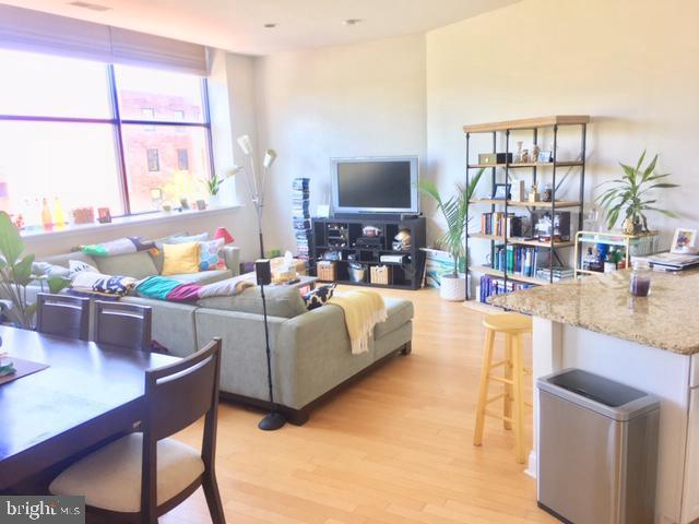 Welcome home to this spacious, bright, sun filled unit. Enjoy the heart of Old City and all that is has to offer right out your door. Fantastic restaurants, coffee shops and boutiques close by. Easy access to I-95 and public transportation. 14 tall ceilings, an expansive living and dining area with beautiful views of the city. Laundry in unit and ample closet space. Front door key pad entry and elevator. This unit is leased for $1995 per month until June 15, 2026.