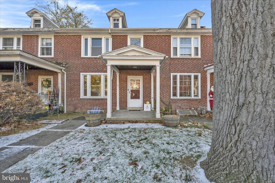 Charming Brick Row Home in the Heart of West Reading! This well-maintained 3-bedroom, 1.5-bath home blends classic character with thoughtful modern updates. Step inside to bright living spaces with hardwood floors and fresh finishes throughout. The expanded kitchen stands out with stainless steel appliances, granite countertops, and a convenient half bath just off the rear. Upstairs you will find 3 bedrooms adjoined by an updated full bathroom featuring a subway-tile shower and a quartz-top vanity for a clean, modern feel. The third floor offers the potential to finish into a bonus room or additional living space. Outside, enjoy a manageable backyard with two off-street parking spaces—a rare find in this location. With well-kept mechanicals and walkability to Penn Avenue shops, restaurants, and Wyomissing Schools, this move-in-ready home delivers comfort, charm, and convenience in one of Berks County’s most desirable neighborhoods!