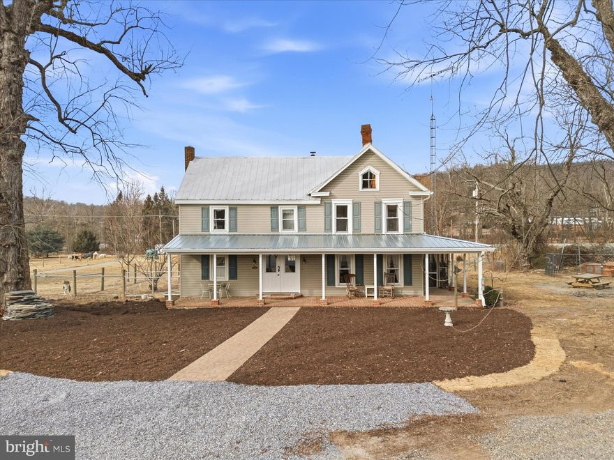 BACK ON THE MARKET AND READY FOR YOU TO MAKE YOUR DREAM HOME!! OPEN HOUSE  SATURDAY 2/21/2025 11-1 and SUNDY 2/22/2025 1-3

Welcome to this stunning 5-bedroom, 3.5-bath farmhouse retreat set on nearly 3 acres of picturesque countryside. The first-floor owner’s suite offers peaceful pond and mountain views, creating the perfect private escape. Inside, you’ll find a formal dining room ideal for entertaining and a beautifully renovated bathroom that blends modern comfort with timeless charm. Step outside to enjoy the expansive deck overlooking a stocked fishing pond, scenic views, and wide-open space ready for animals and outdoor living.

Equestrians and homesteaders will love the impressive 20’ x 24’ pole barn featuring five stalls, a hay loft, and a dedicated feed room, along with no-climb fencing and easy access to nearby horse trails. Additional highlights include a 24’ x 25’ detached two-car garage, a charming walkway that welcomes your home, and plenty of room to spread out and enjoy the land. Looking for additional entertaining space or a guest house? A separate building is just waiting for you to add your touch to it. Conveniently located near Fort Ritchie and all the amenities it has to offer; this property combines rural beauty with everyday convenience, an exceptional opportunity to own your own farmhouse haven.