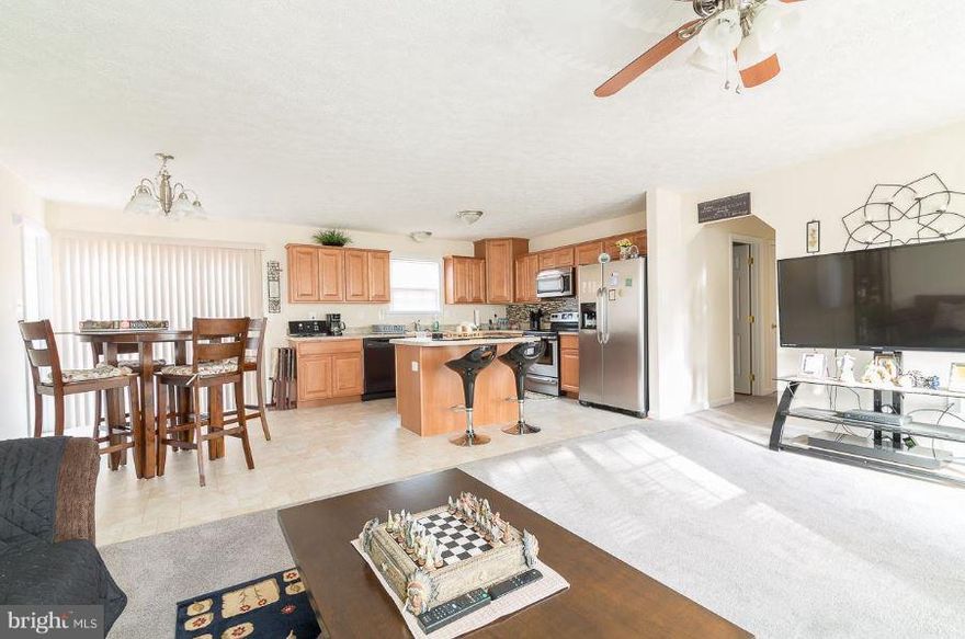 Pride in ownership shows  in this well kept house. Beautiful open floor plan rambler in Golden Beach! 3 BR, 2BA, 2 car garage,  deck and a big back yard.  Priced to Sell. Come see it today! Ask about 100% financing!