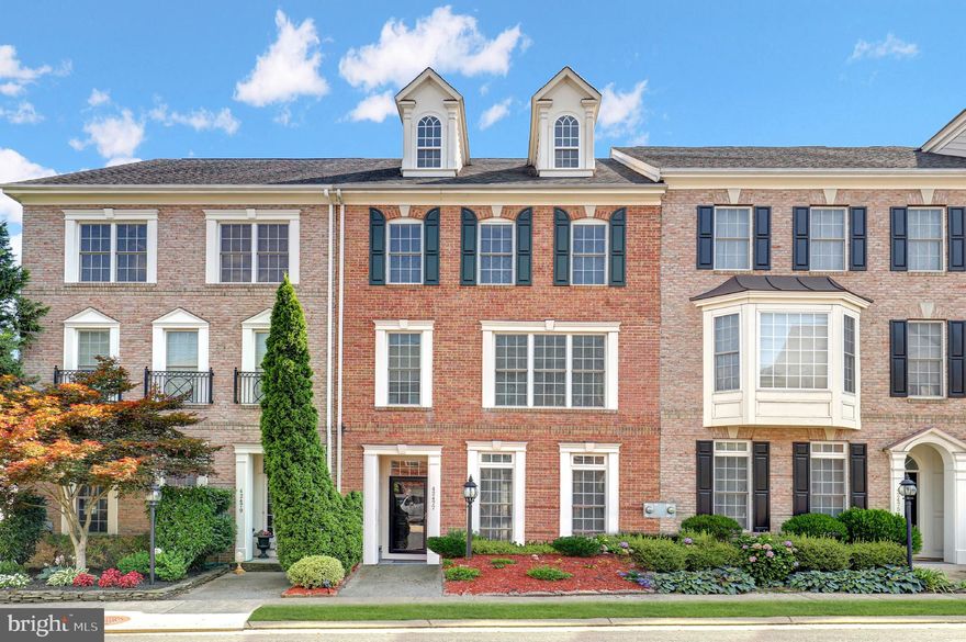 Welcome to this stunning interior brick-front townhouse that exudes timeless elegance. Boasting 4 bedrooms and 2.5 baths and 3 finished levels, this spacious home spans an impressive 3136 square feet, providing ample room for all your needs. Tucked away at the rear, you'll find a convenient 2-car detached garage that offers both security and privacy. As you step inside, you'll be greeted by an abundance of natural light that fills every corner, creating a warm and inviting atmosphere. The meticulous maintenance of this home is evident in every detail including the care and pride of ownership. The interior is thoughtfully designed with large foyer, separate living and dining, ample recessed lighting, custom paint throughout and beautiful hardwood floors on the main level and the 2nd level including both 2nd and 3rd staircases. The updated spacious kitchen is a chef's dream, featuring large center island, upgraded granite countertops, modern stainless steel appliances and repainted cabinetry overlooking the sunny morning room and a cozy family room featuring a gas fireplace perfect for relaxing, unwinding and entertaining. Walk-out to the lovely paver stone patio off the morning room for your outdoor entertaining. Unwind in the generous-sized primary bedroom with walk-in closets, complete with an en-suite that provides a private retreat within your own home. The primary luxury bathroom offers, dual vanity, soaking tub and separate shower. This level also offers a spacious 2nd bedroom. The 3rd level has a large loft area and the 3rd & 4th bedrooms including the 2nd full bathroom. This townhouse is a true gem, blending classic brick aesthetics with modern comforts and amenities. Don't miss the opportunity to make this meticulously maintained home yours and experience the perfect combination of style, functionality, and comfort.  Enjoy the many great amenities Brambleton has to offer including pools, tennis courts, basketball courts, parks, miles of jogging/biking trails, tot lots and clubhouse. Walk to Bramleton Town Center and minutes from the Loudoun Station Metro.