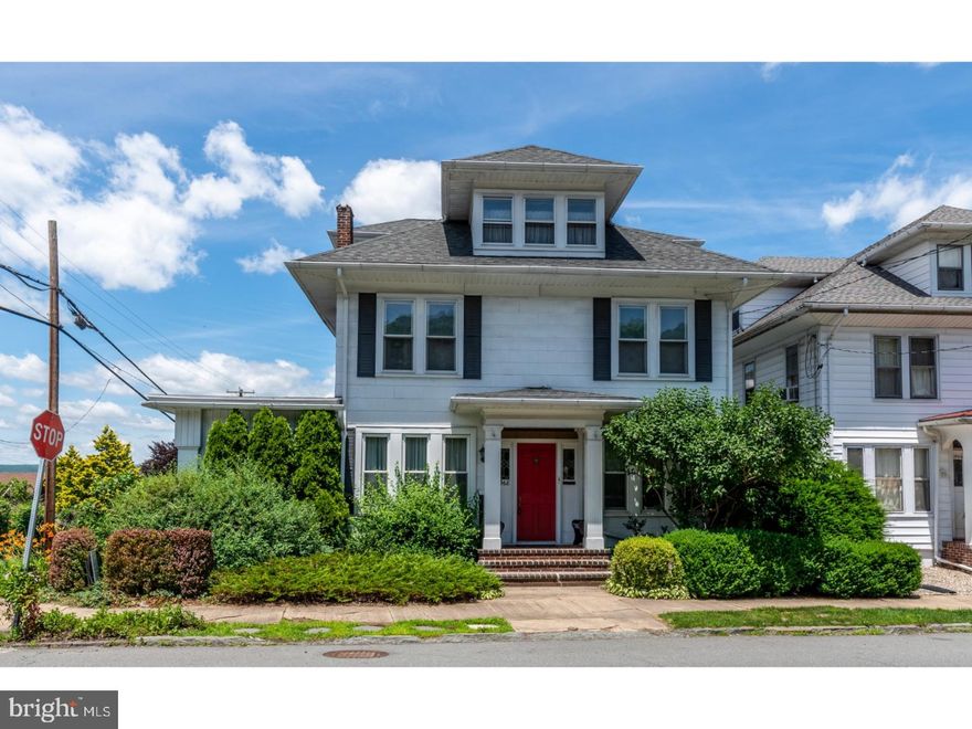 A tree canopied street in a well established neighborhood welcomes you to this beautifully maintained Home of Character & Charm. The unassuming exterior offers a "courting bench" welcome & a front door, framed by Leaded glass, that welcomes you to a perfect blend of Vintage & Modern Hospitality. The inispiring interior speaks to the best traaditional style with an up to date verve! Gracious yet relaxed is the Hallmark of this place called HOME! The tiled foyer maintains a comfortable formality & introduces guests to the formal rooms on the right or family areas on the left. The public rooms are a showcase for your furnishings. A Faux Fireplace assumes Pride of Place in the large & impressive Gathering Room which extends a warm greeting. A split staircase adds to its ambiance & charm. Gorgeous carved columns & woodwork introduce the Formal Living Room which offers plenty of space for entertaining. Bowed window area defines the formal dining room & privacy without isolation is imbued by the glass-paned French Doors. All 3 rooms are gracefully linked and enhanced by beautiful Oak hardwood floor detailed with Walnut Inlays. The Open Kitchen serves as a central hub between living spaces.  It offers plenty of counter space & cupboards while an island with sink provides additional workspace & storage. Special built-iins & enhancements are sure to delight the homemaker.  All the appliances remain to give you a great start! The heated sunroom visulally elongated by a wall of windows capped by Sunrise Crescents bring the beauty of natural light indoors & embellish the family gathering area. A corner of the sunroom is reserved for informal dining & offers the perfect spot to sip your morning coffee & ponder the day ahead. Modernized baths with timeless decor grace the main level & 2nd floor. The Second Floor offers 4 private entrance Bedrooms that whisper "Sweet Dreams". The Master Bedroom flaunts a wall of closets.  The finished Attic offers a playful retreat for the "I want my own space" teen. Rear porches offer privacy & beautiful sunset views. Heated basement boasts a laundry area,storage room with shelving, and a two car piggy back garage with an automatic opener. The furnace room has 2 oil tanks & the furnace is cleaned yearly. Fenced yard & patio offer outdoor enjoyment.  Short walk to playground, pool, ball field & BB & tennis courts. New Roof-2011. Electric updated in 1999 & 2018. Memories made at HOME can be powerful - make them Here - Make them GRAND!!