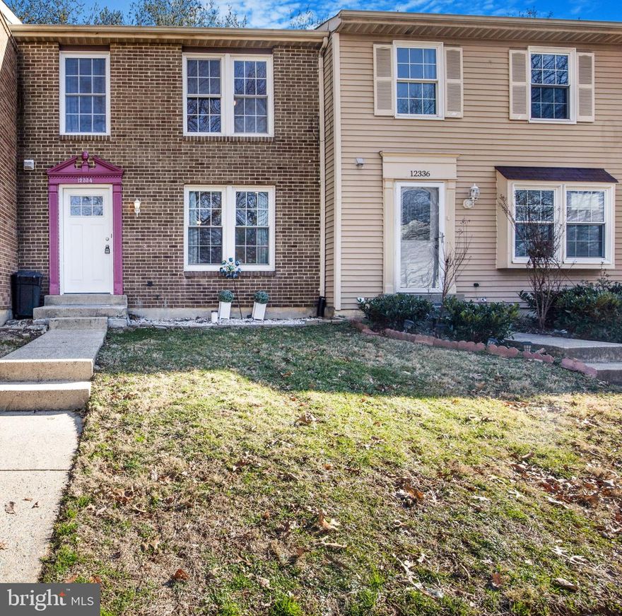 Freshly painted 3 bedroom townhome in sought after brick front townhome in Germantown! Entry has mudroom built ins and updated half bath with hardwood floors. Updated kitchen has granite countertops with breakfast bar and stainless steel appliances. Table space off kitchen with chair rail and molding. Spacious living room with built in shelving and chair rail. Upstairs primary bedroom has sink and vanity leading to renovated bath with ceramic tile stand up shower and walk-in closet. Two other bedrooms upstairs share hall bath with ceramic tile and linen closet. Basement has recreation space that walks out to backyard, full bath and storage area with laundry. Back yard is fenced with ground level NEW deck. Brand New Walkout Deck with Trex from the kitchen, renovations throughout! HVAC Replaced in 2022, Roof replaced in November 2020.  2 assigned parking spots #20. This home will move quickly and all major items new!  OFFERS will be presented as they come in, thank you!