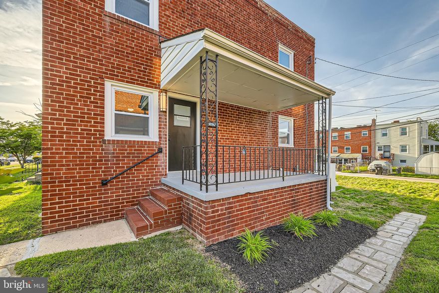 ***Multiple Offers: Please submit all best and final offers by Sunday, May 26, 2024 @ 9 PM. Seller will respond by Monday 5/27 @ 11 AM*** Welcome Home to your beautifully renovated end-of-group row home in the desirable Gray Haven Community of Dundalk. This 3 bedroom, 1 ½ bath home has been fully renovated from top to bottom, offering a stunning and modern living space for you and your family! Step inside and be greeted by a spacious living room bathed in natural light from the all-new windows throughout the home. The separate dining room provides an ideal setting for family meals and gatherings. The gourmet kitchen is a chef’s delight, featuring stainless steel appliances, quartz countertops, white shaker style cabinetry with a custom subway backsplash, a large kitchen island with room for additional seating and luxury vinyl plank flooring throughout. The upper level boasts three spacious bedrooms, all with new carpeting, and a gorgeous full bath that promises comfort and style. The lower level offers a versatile space that can serve as a large family/rec room or a potential fourth bedroom, you decide, a half bath and a large utility room/workshop with plenty of storage space. Enjoy year-round comfort with your brand-new HVAC system and HWH. Outside the covered porch with upgraded exterior lighting is perfect for relaxing evenings, while the expansive yard is an excellent space for family gatherings and summertime cookouts. Large rear porch overlooks your huge backyard with endless possibilities such as additional parking, a garage, shed, pool or whatever your creativity envisions to make it your own!  New HVAC, HWH, windows, flooring, lighting, and just too many upgrades to mention!  Plenty of storage under rear porch for all your outdoor needs! Close to restaurants, shops, and all major routes, this home combines convenience with modern luxury. Don’t miss the chance to make this gorgeous property your new home sweet home! Schedule a tour today and experience all that this GEM has to offer!!!