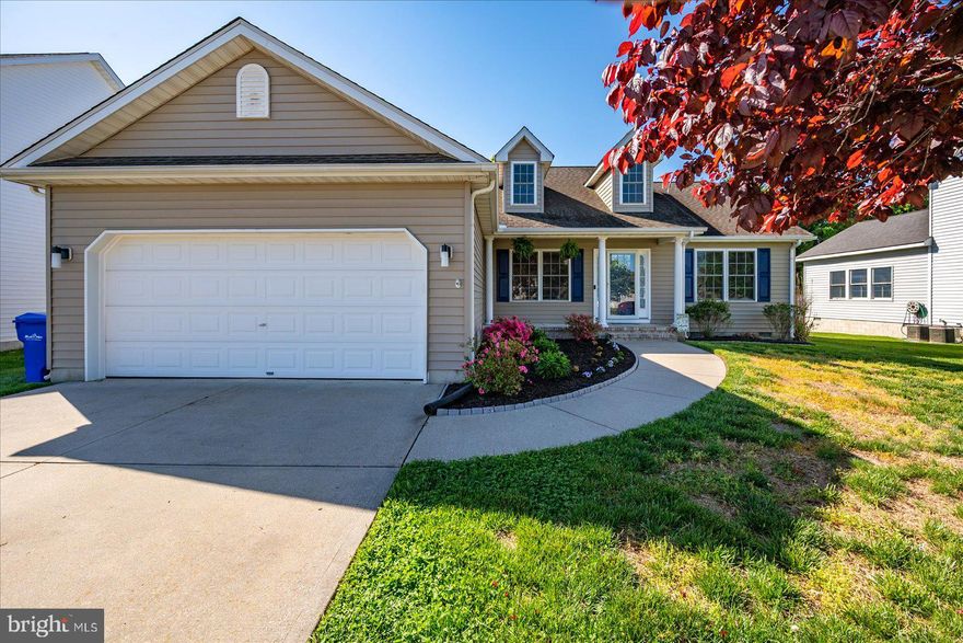 Welcome to this well-maintained single-family home in the well established Governor’s Grant community in Seaford, Delaware. Offering 3 bedrooms, 2 baths, and approximately 1,650 sq. ft., this home combines comfort, functionality, and thoughtful updates in a convenient location close to everyday amenities and coastal destinations.

Inside, you’ll find an inviting and open layout enhanced by a series of recent improvements throughout. The kitchen features a clean, modern aesthetic with refinished countertops (2026), LVP flooring, refinished cabinetry, upgraded lighting, a modern single-basin stainless steel sink, (2021), and stainless steel appliances—creating a stylish and functional heart of the home.

The living area offers a warm and welcoming atmosphere, anchored by a fireplace that serves as a natural focal point—ideal for cozy evenings and relaxed gatherings. The primary ensuite was beautifully remodeled in 2025, featuring a walk-in shower, double vanity, and LVT flooring. The guest bathroom has also been  updated with LVP flooring, refinished vanity, lighting, mirror, and exhaust fan (2025).

Adding to the home’s versatility is a heated garage (2022), perfect for hobbies, storage, or year-round use. Outdoor living is equally enjoyable with a composite deck and vinyl railing (2024), ideal for entertaining or simply unwinding.

Additional upgrades include a smart thermostat (2024), updated ceiling fans and lighting (2022–2024), exterior motion lighting (2021), and a series of important system updates in 2025 including a new water heater, smoke and CO detectors, exterior lighting, front storm door, and garage keypad. Appliances such as the microwave, washer, and dryer were also replaced in 2020.

Conveniently located near shopping, dining, and daily essentials, this home is just minutes from the scenic Nanticoke River and within easy reach to Delaware’s coastal beaches, including Bethany Beach and Rehoboth Beach.

Start enjoying the lifestyle Seaford has to offer in a beautifully cared-for home that’s been thoughtfully updated and is ready for its next owner.