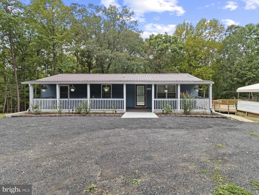 Welcome to this beautifully remodeled 3-bedroom, 2-bath Ranch-style home on 3.06 private acres in Nanjemoy. Bright and cozy, with laminate floors and an open-concept kitchen, this property offers the perfect retreat surrounded by nature. Step outside to a spacious deck with a removable pool (not in-ground), plus two carports, two storage sheds, and a large workshop. With a newer metal roof, no HOA, and plenty of space for hobbies or gardening, this home is move-in ready.

Enjoy nearby attractions such as Mallows Bay–Potomac River National Marine Sanctuary (kayaking, shipwrecks, fishing), Friendship Farm Park & Landing (hiking, boating), and Nanjemoy Creek. Convenient access to Rt 6 and Rt 301 connects you quickly to Waldorf, La Plata, and Washington DC.