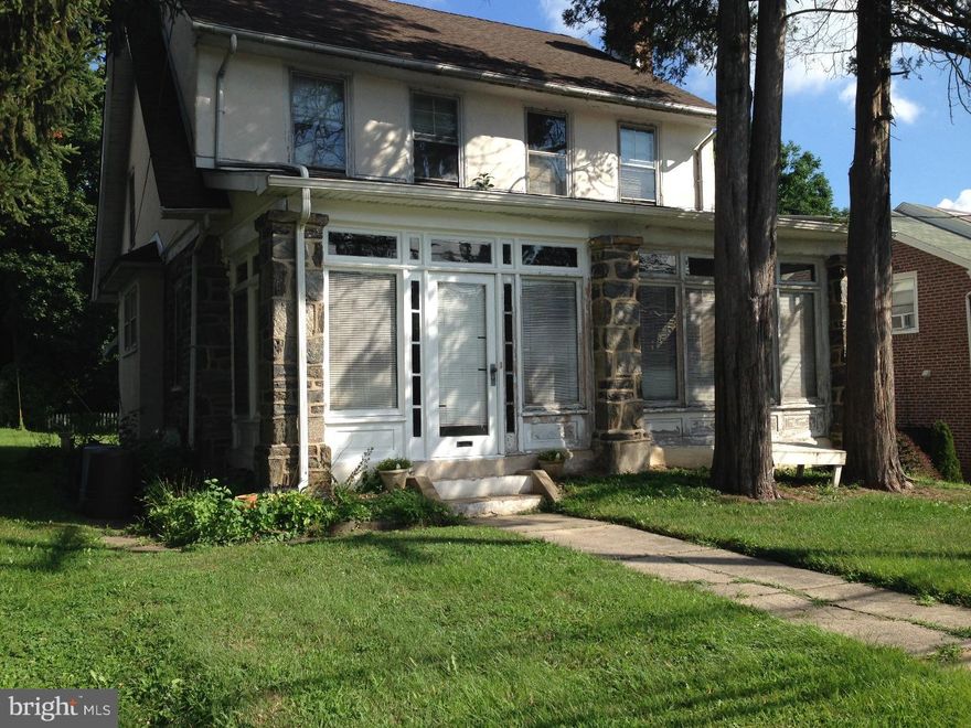 This two story stone colonial has tons of potential for the right buyer. There are four bedrooms on the upper floor and one full bath. There is a half bath in the basement. The back bedroom has an additional connected room that could be used as a four season porch. The first floor includes a Living Room, Dining Room, Kitchen with Breakfast area. There is access to the second floor from both the living room and the kitchen. There is a brick paved driveway on the right side of the home that is currently grass covered. The roof is recent (11/2009). This is definitely an investment property and could be turned into a rental or rehabbed for additional sale. The property needs a full renovation from top to bottom and is priced accordingly. For the owner/occupier the FHA 203K Mortgage would be the way to go. Bring your contractor and your ideas as this home will allow you to express yourself in so many ways.