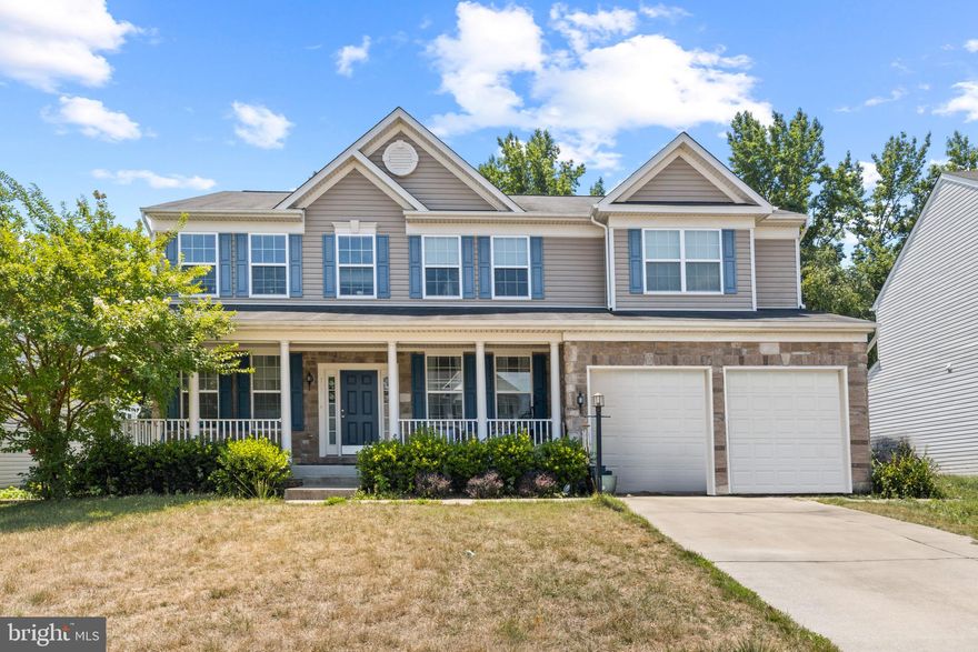 Nestled in a peaceful neighborhood, this stunning 5-bedroom, 3.5-bathroom home is the perfect blend of modern with a cozy charm. Located in the highly desirable Severn area, this property offers convenient access to top-rated schools, shopping, dining, and major commuter routes, making it ideal for busy professionals and growing families alike. Boasting over 5,000 square feet of living space, this home provides ample room for relaxation and entertainment. The open-concept layout seamlessly connects the living rooms, dining area, gourmet kitchen, and upper deck creating a warm and inviting atmosphere. The high ceilings allow for natural light to easily fill the space. The heart of this home is the chef's dream kitchen, featuring high-end stainless steel appliances, granite countertops, custom cabinetry, and a large center island. Whether you're preparing a casual meal or hosting a dinner party, this kitchen is sure to impress. Escape to the large primary suite, complete with a spa-like en-suite bathroom featuring a soaking tub, dual vanities, and a walk-in shower. The spacious walk-in closet provides plenty of storage for your wardrobe and accessories. The fully finished basement offers endless possibilities, take the opportunity to make this home your own. An additional apartment style bedroom and full bathroom provide extra space for guests or a growing family, with a double glass door exit directly into the backyard. Step outside to your private backyard retreat, perfect for summer barbecues and outdoor gatherings. The expansive upper deck with stairs overlooks a beautiful stone fire pit accompanied by a sitting area, providing both privacy and tranquility. Situated in Severn, you'll enjoy easy access to Fort Meade, BWI Airport, and major highways including I-97 and MD-32. Explore nearby parks, golf courses, and recreational facilities, or take a short drive to Annapolis and Baltimore for even more entertainment options. Don't miss your opportunity to make 707 Blackhorse Trail your forever home. Schedule a private showing today and experience the perfect blend of comfort and convenience.