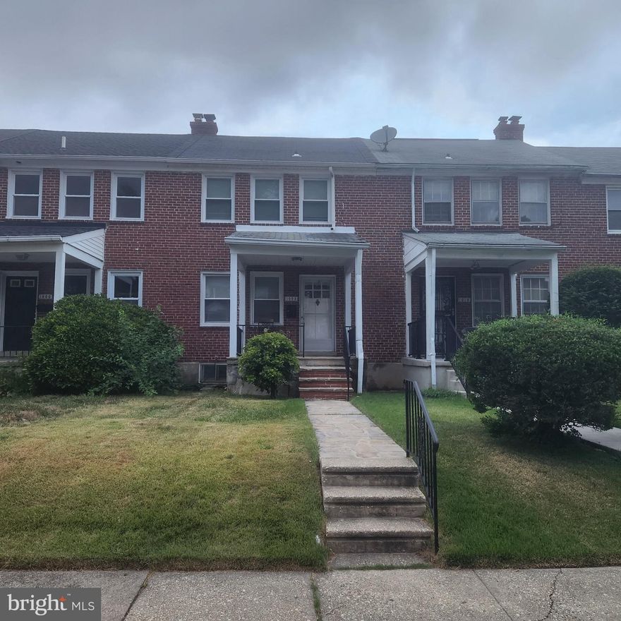 MULTIPLE OFFERS RECEIVED. NO MORE SHOWINGS AT THIS TIME.  This cute and cozy  house is waiting just for you. Kitchen is newly renovated, Beautiful hardwood floors on the main level. Three bedrooms upstairs and room for one more in the walkout basement with stairs.  Less than 10 minutes from both Morgan State and Towson University and many shops and restaurants.  The neighborhood is quiet and welcoming. Come see for yourself! Pictures soon