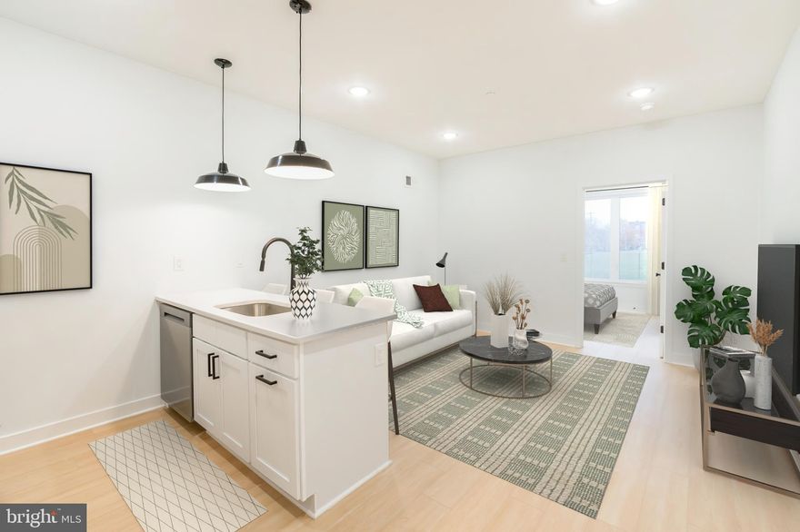 *Available Now!*

Welcome to this beautiful two-bedroom bi-level apartment located in Brewerytown. Modern and stylish, this apartment offers a comfortable and convenient living experience with access to a ton of local amenities! Some points of interest include, Martin Luther King Recreation Center, Tang's Chinese, Dragon Express, Ridge Best Diner, Martinez Grocery and much more! Hardwood flooring runs throughout and tons of natural light come through the large windows. The first bedroom and full bathroom can be found on the first level, while the second level is home to the 2nd full bath and bedroom. Additionally, both bedrooms feature generous closet space! This apartment's kitchen comes fully equipped with a dishwasher, garbage disposal, microwave, and stove/oven. Other amenities include central air and the convenience of having an in-unit washer/dryer, allowing for hassle-free laundry days.

*Price reflects the net effective rent after a 2 month credit is applied to a 18 month lease at $1,850/mo. Leasing special is subject to change based upon move in date.
*Move in Special: NO PET FEES & WAIVED APP FEES*

Please call to schedule an appointment for a showing!