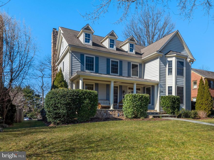 .***Built in 2006, this spacious home has a wide lawn leading to a private front porch with views of the prettiest street in Tara.**Recent updates include:  gas furnace, evaporator, condenser (2019); heat pump and air handler for second HVAC zone (2017), insulation upgraded in garage ceiling,  walls of den above garage and in attic (R-49 for attic) 2011; exterior trim replaced with water and element resistant wood and painted (2016); gutter helmet installed on gutters, including a heating element in front gutters (2015); deck (2017); natural gas powered generator for basement and man level of home (2014); water heater auto circulator/heat expansion tank (2104).*** Inviting foyer leads to a traditional living room on the left and dining room on the right.  A guest closet and powder room are tucked off the foyer. ** The dining room flows through the butler's pantry to an appealing kitchen with warm wood cabinets, granite tops, and gas cooking.  A window seat in the adjoining breakfast area is a great spot to plan meals or peruse carryout menus.** The focal point of the expansive family room is a  wood burning fireplace flanked by tall windows and doors leading to the deck. Enjoy room for media, play, and catching up at day's end. ***An adjoining computer nook is ideal for distance learning or to manage internet usage by children.  A walk in pantry and family powder room are in the hall off the family room.***Dormered ceilings and large windows enhance the character of the expansive main level down.    It offers space for distance learning, double or triple offices, and Zoom meetings.  With the nearby second powder room (which could be expanded to a full bathroom), this room is an ideal main level bedroom for guests, in laws, or future aging in place.*** Second stairwell at the rear of the home lead to the second floor with four bedrooms, each with an en suite bathroom.  A den between two of the bedrooms may be used for school work, music practice, or creative pursuits.*** The laundry room has a utility sink, folding counter and cabinets.  A linen closet is nearby.***The light filled lower level rec room has multiple uses from media, to ping pong, pool, or foozball.  This large room accommodates all.*** The gym provides space for a Peloton, lift bench, and treadmill.  The fifth bedroom is a quiet oasis with a nearby bathroom.***Also on this level is a small workshop, large utility and storage room, and mudroom leading to the two car garage.** The garage is accessed by an alley off 17th St. which is also the site of neighborhood "alley" parties, especially welcome now.   The big flat grassy back yard is great for play and gardening, and the wide front is perfect for soccer, badminton, and chasing fireflies.*** Walk to nearby Big Walnut park, the bike path along Patrick Henry Drive to the W&OD trail, Westover Village, Lee-Harrison Center and Virginia Hospital Center. ***A newer home with the character and grace of the older homes befitting its location in the Tara neighborhood.***