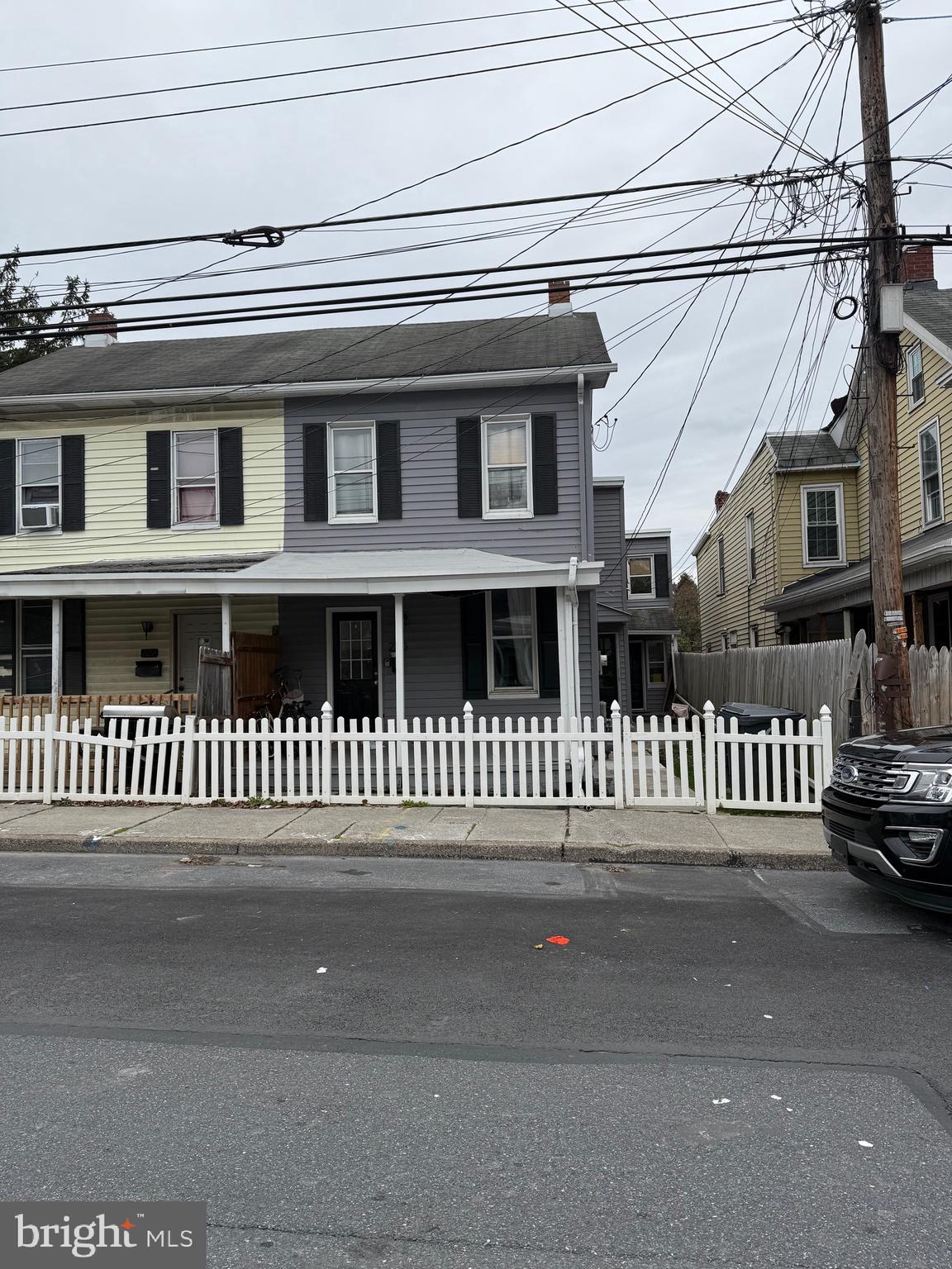 Great Opportunity to own a well maintained 2-unit. Total monthly rent $2,250. This income producing 2 unit property is ready for a new landlord! Front unit is a three bedroom, one and a half bath, with washer and drying in unit that is. Rear unit is a one bedroom one bath. Both have access to back yard. Both units and exterior renovated in 2023. New bathroom floor in rear unit, and rear porch roof installed in 2025.
