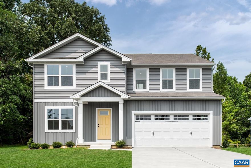 Welcome to Creekside 2-Story, Greene County?s premier new destination for resort-style living, ideally located just north of Charlottesville along Route 29. Set amidst a serene landscape with expansive mountain views, Creekside offers the perfect balance of scenic tranquility and everyday convenience. The to-be-built Hazel Floor Plan features a thoughtfully crafted two-story design that flexes to meet today?s lifestyles. Offering 5 to 6 spacious bedrooms, 3 bathrooms, and a 2-car garage, this home is designed with both comfort and versatility in mind, including the option to enjoy a flexible loft space or convert it into an additional bedroom. The main level boasts an open, inviting layout where a sun-filled great room connects effortlessly to a chef-inspired kitchen with a generous island overlooking the dining area, perfect for entertaining, working from home, or relaxed evenings in. Upstairs, the owner?s suite serves as a peaceful retreat, featuring 2 oversized walk-in closets and a spa-inspired dual-vanity bath designed for relaxation and convenience. From top to bottom, the Hazel showcases intentional design choices that blend modern style with everyday livability.,Maple Cabinets,Painted Cabinets,Quartz Counter