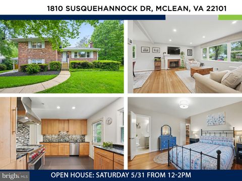 1810 SUSQUEHANNOCK DRIVE MCLEAN VA 22101