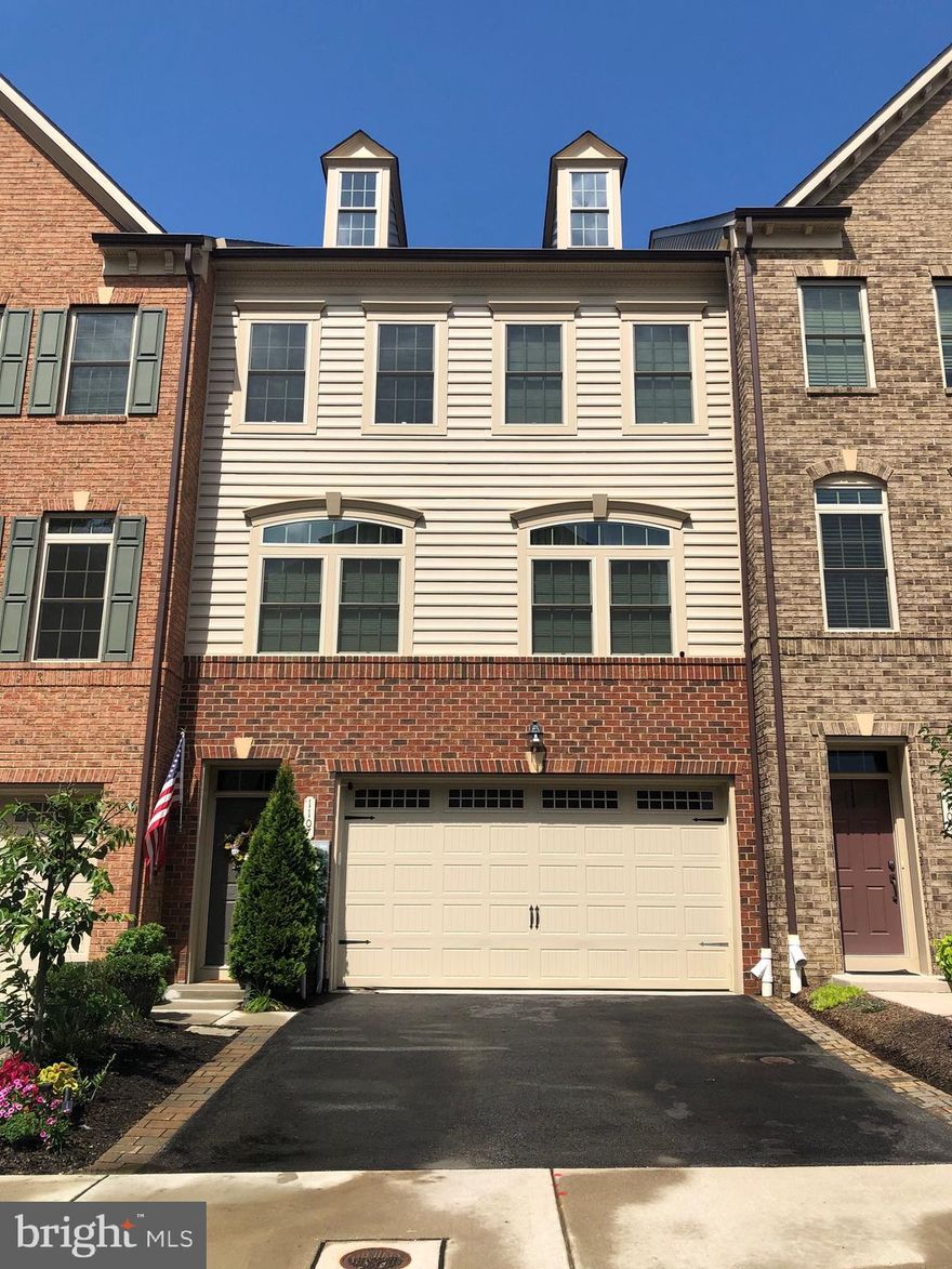 Don t miss out on this opportunity to own in the highly sought after neighborhood of Hawthorne s Grant.  This 3 bed 3.5 bath townhouse still looks and feels brand new.  Large open floor plan layout, gourmet kitchen with generous sized granite counter island, private dining room, hardwoods throughout, fully finished lower level with full bath, back deck and patio for entertaining, 2 car garage.  You will not be disappointed!