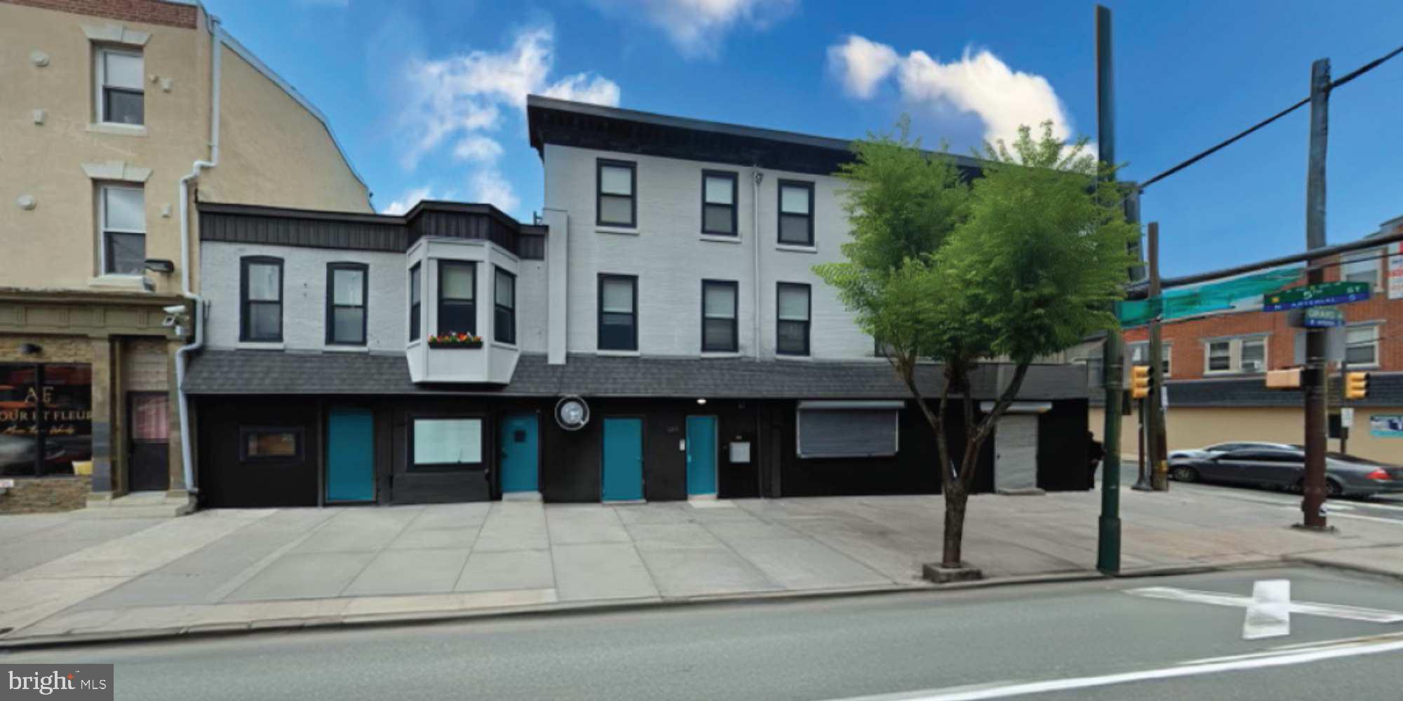 1200 N 5th St., a corner mixed-use investment property located along Girard Avenue’s commercial corridor. The site consists of two commercial spaces and three apartments. The corner commercial space, a former diner/restaurant is currently vacant and presents a great opportunity to for an owner-user. The second commercial space is also vacant. Both spaces are currently marketed for lease. The apartments were renovated in 2017, featuring new kitchens w/quartz counters, stainless steel appliances, white cabinets, engineered hardwood floors, 4-piece tile baths, laundry in each unit, and plenty of natural light throughout. All units are self-contained, and the property has two years remaining on a partial tax abatement.
Located at the northwest corner of N. 5th Street and W. Girard Avenue, the property is nestled between Northern Liberties and Fishtown. This is an excellent location right in the heart of a tremendous amount of development along Girard Avenue both to the East and West. The site has easy access to Center City, the Girard trolley line, the Market Frankford El train, and many bus routes. Northern Liberties and Fishtown are both bustling commercial corridors with an abundance of restaurants, cafes, grocery stores, and retail stores. Both neighborhoods also have a very strong residential market and are prime locations for residents of Philadelphia.