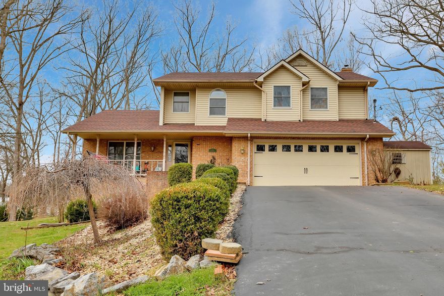 3 Bedroom 2.5 Bath Colonial in the serene Timberwalk Community.  Main level features a Formal Living and Dining Room, Country Kitchen with adjoining breakfast area  opening to the cozy Family Room with brick fireplace and woodstove insert. Upper level is home to the 3 large Bedrooms including the Master Suite complete with Fireplace , cathedral ceiling, and private bath. Fully finished lower level with great room and tons of built-in shelving!Walk out to the peaceful back yard area with patio or sit on the front porch and enjoy the mature landscape. 2 car attached front load garage. *Fresh Painted Interior* Great Commuter location located minutes from I-81! Schedule your tour today!!