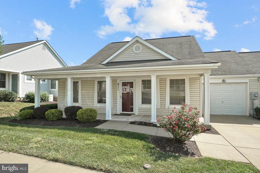 One level living at it's finest!  Picture yourself in this sun filled 2 bedroom 2 bathroom villa.   Boasting a  Living room dining room combo with a lovely sunroom off the kitchen.  Are you ready for a carefree lifestyle, look no further.  New luxury vinyl flooring in bedrooms, bathrooms, and sunroom.  Enjoy relaxing on the front porch or taking a walk around the neighborhood.  Close to shopping, dining, and the library too!