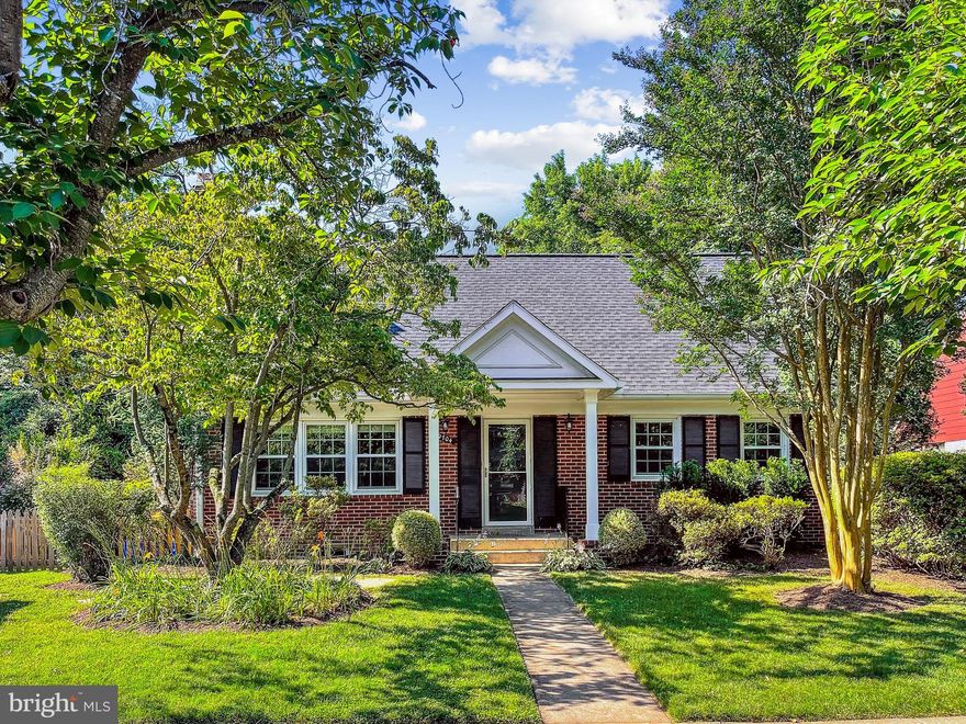 Not your typical rental property. Storybook brick 4BR/2.5BA cape cod with front portico and off-street parking. Great curb appeal with new landscaping, new architectural shingle roof, and new vinyl siding.  Professional landscaping, fenced-in rear yard, expansive wrap-around deck with stairs to flagstone patio, and vinyl shed.  Over 3,000 sq. ft. on three levels including refinished hardwood floors, ceramic tile baths, new custom paint,  upgraded lighting throughout, and pleated shades.  Foyer entry with hall closet that leads into the living room with triple window; informal dining room/breakfast area that flows into the kitchen; renovated granite, maple, and stainless kitchen with breakfast bar, pantry cabinet & pendant lights; main level primary bedroom with walk-in closet; second main level bedroom; granite & maple main level bath; enormous upper-level second primary bedroom (16 x 22) and spacious fourth bedroom (14 x 22);  remodeled upper-level bath with dual maple and granite vanities, designer ceramic tile floors, and tub surround; walk-out lower level (26 x 16) recreation room with recessed lighting, knotty pine paneling, wet bar, powder room, and large windows; lower-level craft room or exercise room with extra outlets, second refrigerator, Berber carpeting, and washer & dryer.  LONG-TERM LEASE PREFERRED | PETS ON CASE-BY-CASE BASIS | OWNER IS LICENSED AGENT