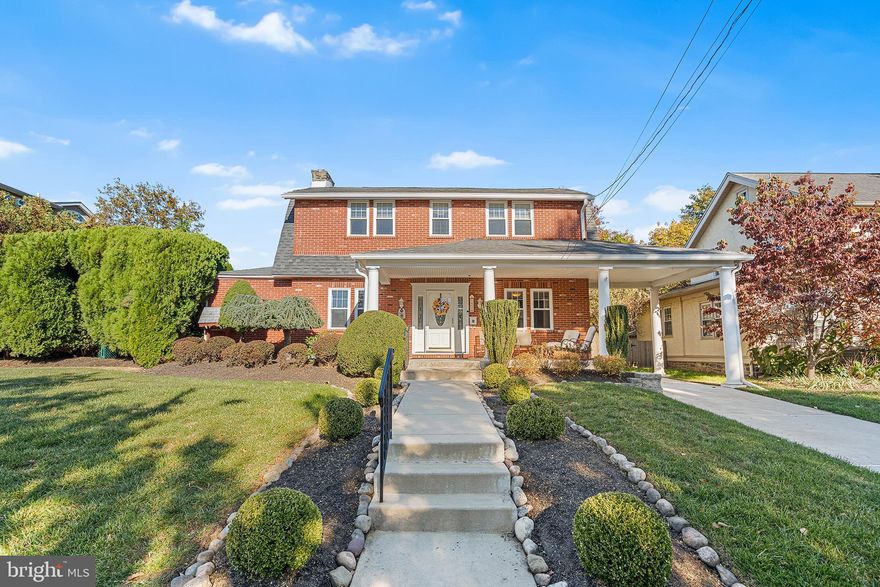 A HOME THAT HAS IT ALL!!  Wonderful location in the desirable Haverford Township School District!  Enter into the Center Hall  from an inviting open front porch.  To the right, a living room.  To the left, a large, formal dining room with the ambience of a woodburning fireplace.  Go straight ahead and find an open concept kitchen/family room.  The large eat-in kitchen has abundant cabinetry , stainless steel appliances,  gas range, microwave, double oven, dishwasher, garbage disposal, granite countertops, hardwood floors, pantry closet, an island and a large peninsula for casual meals as well as an outside exit to a side driveway.  The warm and inviting family room with cathedral ceilings, gas fireplace flanked by oversized windows to allow plenty of natural light, power shades, loads of built-in cabinets and wine refrigerator allows for maximum relaxation.  The first level in this house also boasts of an office, a powder room, and a 4 season sunroom with a gas heater.  Exit the sunroom to chill on the back paver patio in the beautifully landscaped rear yard.  Second level has 4 bedrooms, 3 bathrooms with double vanities, and a spacious laundry room  for your added convenience.  The primary  bedroom has soaring cathedral ceilings giving it an amazing open feel, walk in closets, and an ensuite bathroom with a walk in shower, a separate jacuzzi tub, a heat lamp and a double vanity. There is a second bedroom with its own bathroom, and bedrooms 3 and 4 share a Jack and Jill  bathroom.  The basement is incredible! Beautifully finished with a home theatre screen.  Fabulous entertaining space for parties or watching a movie or a game. There is also  a powder room and wet bar as well as a large storage room.  More amenities include replacement windows, beautiful landscaping, fenced yard. whole house generator, central air, 200 amp circuit breakers, gas hot water heater, gas hot water heat, bessler stairs to floored attic storage, many large closets, oversized shed, hardwood floors throughout and more!  Close to shopping and transportation.  Easy access to the Blue Route connecting you to both the turnpike and the airport. Be in Center City Philadelphia in 15 minutes. Walk to many restaurants!  Not far from the Skatium, the newly renovated library, and the YMCA.  AND, soon you will be able to enjoy a park setting directly across the street. Last but not least, the walkability of the desirable Brookline area of Haverford Township can't be overstated.  You have to see this extraordinary brick and sided home that has everything you could want. See for  yourself!!!