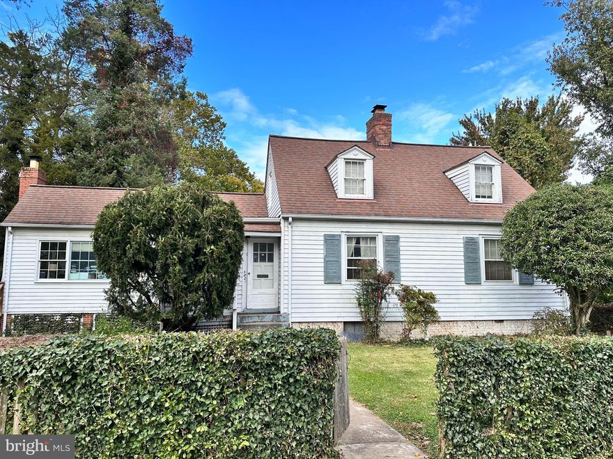 Great opportunity to build! 8,017 sq ft corner lot in Wyngate. Build your dream home in this idyllic Inside the Beltway neighborhood, super-convenient to downtown Bethesda & 495! Current house is 3br/2ba cape cod w/ 3 levels & family room addition. Needs work, selling AS-IS.