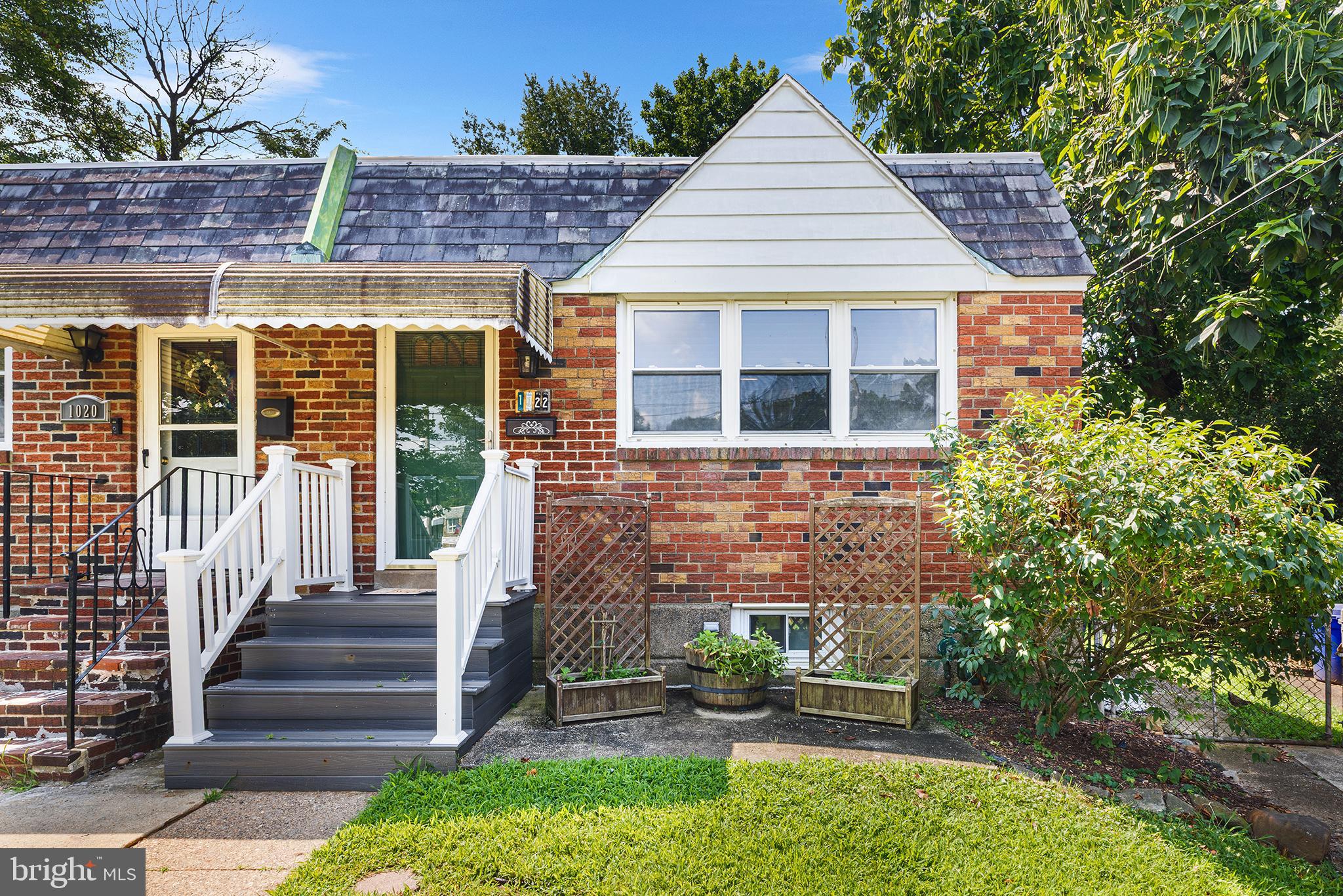 Adorable detached Brick Twin in Ridley School District! This move-in-ready home is in excellent condition and located on a quiet cul-de-sac street. The first floor features a spacious living room and dining area with beautiful hardwood floors, plus a well maintained kitchen with upgraded cherry cabinetry, Maytag gas stove, dishwasher, ceramic tile floor, recessed lighting, and an outside exit to the yard. Two bedrooms, including a primary with large closet, and an updated modern hall bath to complete the main level.
The finished lower level offers a fantastic home theater room—perfect for game day or movie nights—a built-in wet bar, a rec/hobby room or potential third bedroom, a powder room, and a large utility/laundry room with sink. Additional highlights include generous sized backyard with a storage shed, patio area, and an additional finished bonus She/He Shed. Ideal for entertaining, barbecues, or relaxing. Convenient to parks, schools, shopping, and transportation—this home is a must-see cutie!