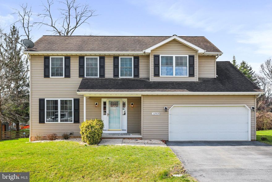 OFFERS DUE SUNDAY 4/2 by 6pm. Welcome to your dream home! This beautifully updated and meticulously maintained home is the perfect blend of style and functionality. Boasting a gorgeous, updated kitchen with new quartz counters, sink, and faucet, and newer appliances - including a GE Cafe Built in Keurig Fridge, this kitchen is any chef's dream! The kitchen also features a spacious island that offers ample space for food preparation and entertaining.

The main floor features stunning hardwood floors and a traditional, open floor plan that seamlessly integrates the kitchen, dining, and living areas. The home also boasts a huge bonus breakfast room, perfect for family gatherings and entertaining guests.

As you make your way upstairs, you will find three spacious bedrooms and two full bathrooms. The adorable laundry room with utility sink is a great added convenience. The primary bedroom is a true retreat with an updated ensuite bathroom, complete with a tile shower, double vanity sink, and luxury vinyl plank flooring. The large walk-in closet is an added bonus!

The basement is a perfect place to unwind with recessed lighting that makes it bright and cozy. The large open recreation room is perfect for movie nights or game days, and the full bathroom and large storage room complete the space. The brand new composite deck with 12x12 canopy provides the perfect space for outdoor entertaining or relaxation, and the yard is fully fenced and features privacy trees for added seclusion.

Located in a neighborhood with no HOA, this home is the perfect commuter spot with quick access to I81 and I70. Don't miss your chance to make this house your forever home!