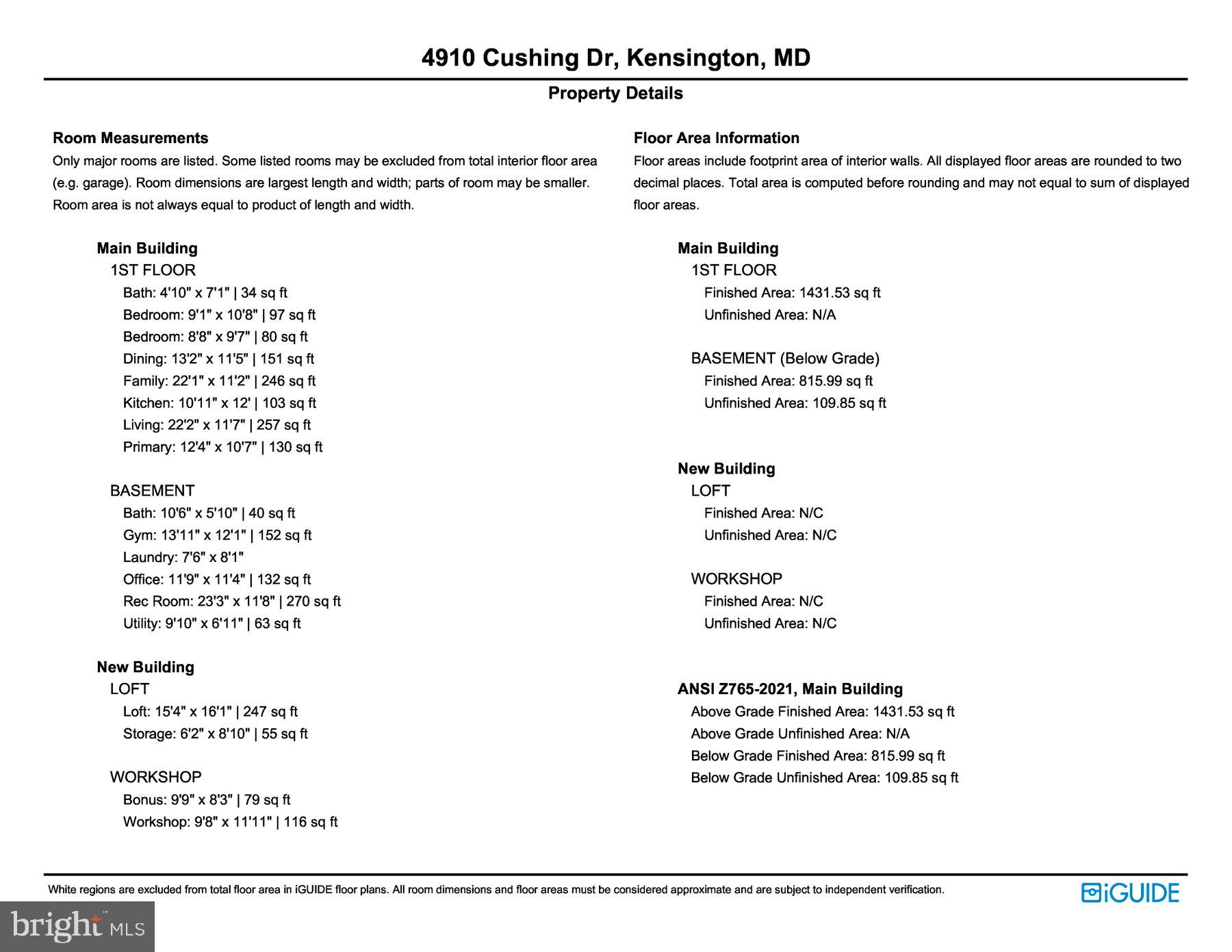 GARRETT PARK ESTATES - Residential