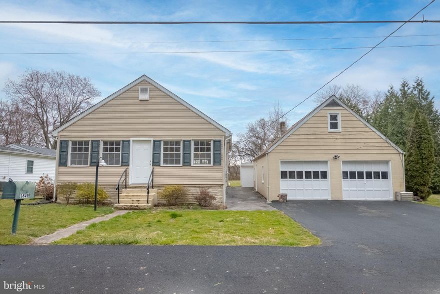 Located in the peaceful community of Forest Greens, on the Perryman Peninsula, this cute bungalow is the perfect opportunity to own a single family home at a townhouse price!  This listing is for 2 parcels of land and includes 2 separate dwellings, which gives you a total of 1,586 sf of living space on a little under a half an acre.  The main home has 2 bedrooms, 1 bathroom with a jacuzzi tub, kitchen with island, vinyl plank flooring in the common areas, and a maintenance fee composite deck overlooking the spacious, open backyard.  A 336sf apartment is above the oversized 2 car garage, and it includes 1 bedroom, 1 bathroom, a kitchen and den-perfect for guests, a home office, or even additional rental income!  Have you thought about raising chickens?  It wouldn’t take much to turn the shed on the property back into the chicken coup it once was.  Looking for a smokehouse?  You’ll find that in the stone building behind the garage!  There’s plenty of privacy here, and yet you are just minutes from all the amenities, with easy access to major commuter routes (I-95 & Rte 40), and APG.  New Sump Pump-2023; New Roof on garage-2023; New roof on home-2016; New windows-2018.  The home is being sold As-Is, but is in move-in condition and waiting for you to add your finishing touches!