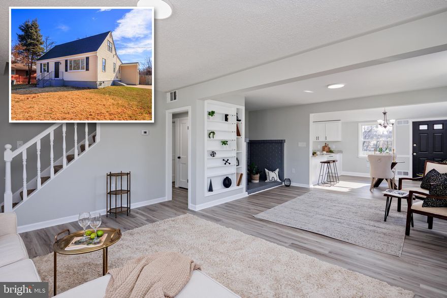 PICTURE PERFECT RENOVATION! Enter into your sun-filled living area with new luxury vinyl plank flooring that seamlessly runs throughout the living, dining, kitchen and conveniently located laundry area.  Enjoy a completely remodeled kitchen with custom white shaker cabinetry, granite countertops, and stainless steel appliances.  Down the hall are two generously sized bedrooms and a full remodeled bathroom with custom ceramic tile.  Upstairs you will find an additional two bedrooms and a second full remodeled bathroom.  Off of the kitchen leads to your private deck - perfect for relaxing. This home features so many updates and has just been freshly painted so you can pack your bags and move right in. House is vacant and easy to show so schedule your showing today! **Multiple offers received - highest and best due by Monday 2/7 at 6pm**