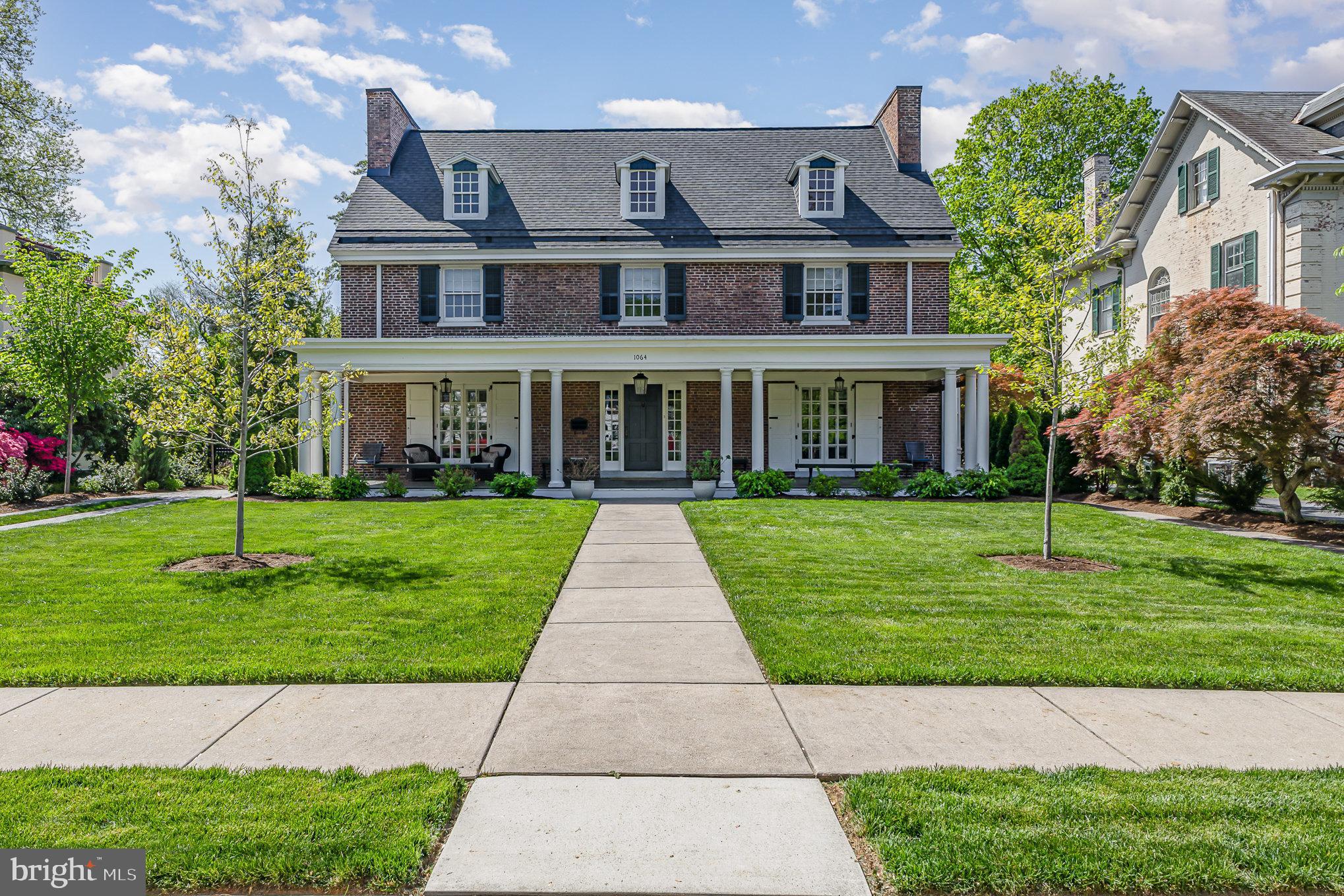 Welcome to 1064 Wheatland Avenue, where over a century of Lancaster County history meets timeless elegance and modern luxury.
Nestled in the coveted School Lane Hills neighborhood, this rare Colonial Revival estate, originally built in 1908, has been lovingly restored to preserve its rich architectural heritage while embracing the comforts of today.
Inside, original hardwood floors carry the stories of decades gone by—gatherings, weddings, and even dances have graced these very rooms. Two wood-burning fireplaces provide a cozy glow on winter evenings, offering warmth, charm, and a sense of timeless comfort.
The heart of the home is the newly redesigned kitchen, a stunning 2024 transformation by Legacy Builders. With custom cabinetry, premium finishes, and carefully selected hardware and lighting that nod to the home's original character, it’s a seamless blend of function and artistry.
The primary wing is its own private retreat, with a brand-new ensuite bath designed to reflect the elegance of the early 20th century while delivering every modern convenience.
Step outside and you're welcomed by a lush garden oasis—with 22 curated trees, custom garden beds, and a patio crafted with locally sourced stone. Whether you're hosting garden parties, weddings, or quiet evenings sipping wine, the backyard is a peaceful escape and a celebration of Lancaster’s beauty.
Just steps from Buchanan Park and walkable to Franklin & Marshall College, downtown Lancaster, and beloved local restaurants and shops, this home offers both charm and connection.
This isn’t just a house—it’s a legacy, a lifestyle, and a love letter to Lancaster living.
Come experience the story of 1064 Wheatland Avenue for yourself.