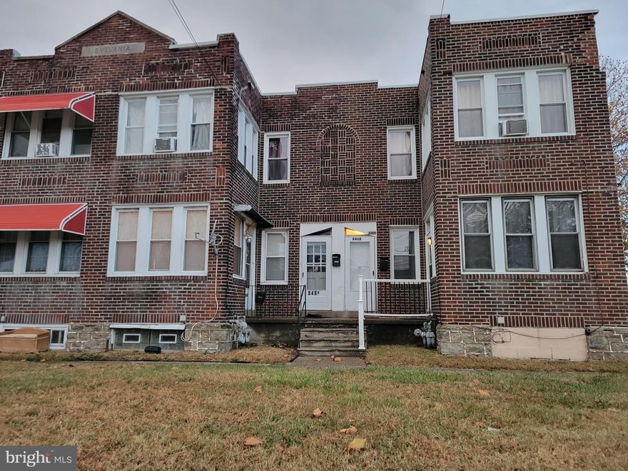 Attention investors. See this turnkey property. Each unit has two bedrooms, a kitchen, a living room, and a full bathroom. All utilities are separate except water. Don't miss this opportunity to purchase a turnkey investment! All of the tenants are long-term and would like to stay. Great location! Convenient to transportation, shopping, schools, and recreation.  The owner is also selling 846 Chester Pike. The property is being sold in as-is condition. Buyer is responsible for the U & O.