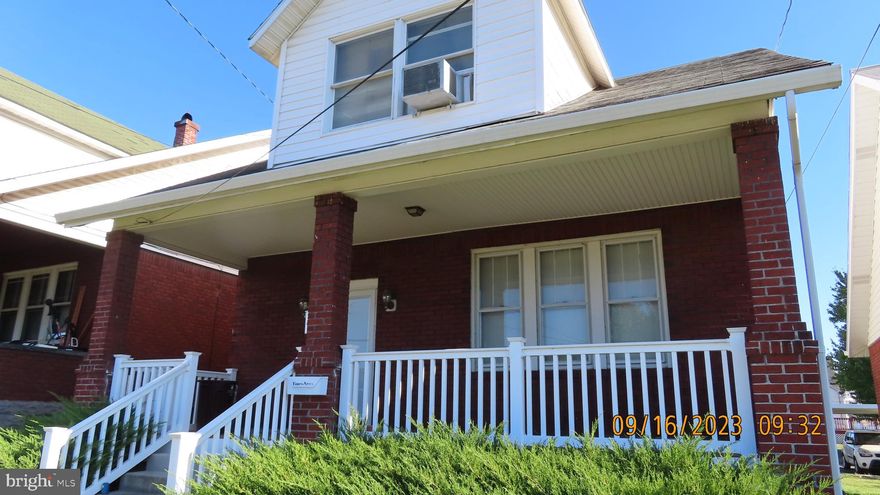 Want to be a homeowner but need an affordable home to get started in? This is the one for you. it needs some sprucing but has nice space at an affordable price.  Conveniently located, and alley provides off street parking as well. For people who may need a chair lift there is one present that can stay. Also, items as needed may also stay except hobby train items and they are going to be removed before closing. Office could also be a super great pantry.  Ornamental fireplace in living room and a bath on each floor.