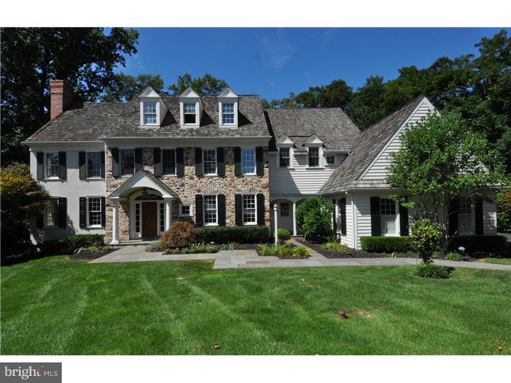Unbelievable price for a property in Brooke Farm! B.J Drueding custom built home in the prestigious community of Brooke Farm! Charming Pennsylvania farmhouse features a traditional stone, stucco, and wood siding farmhouse fa ade, beautiful flagstone walkways and patio, a side covered porch with separate mudroom entrance, and one of the best lots in the community with picturesque views of the open space overlooking lovely stream and woods. Some of the luxury appointments include an impressive two story entrance foyer, turned stairs, front door with elliptical window and sidelights, custom crown molding and an updated gourmet kitchen with custom Kountry Kraft cabinetry and new granite countertops, center island and new tile backsplash. Every conceivable amenity is found in this home which features high ceilings, beautiful on-site finished hardwood floors, an abundance of French doors with transoms, three fireplaces, and a finished lower level with in-law or au pair suite. There is a one time buyer capital contribution of $1000
