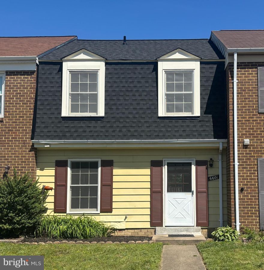 6601 Forbush Ct is located in the highly coveted Franconia Commons Subdivision. This property has a brand new roof (April of 2025) and brand new interior paint (April of 2025).  Virtual tour uploaded. Floor plans in photos. Located conveniently to the metro, beltway, Fairfax county parkway, and a plethora of shops and restaurants. This Subdivision has a great community, as it contains baseball and soccer fields, picnic areas, playgrounds, and plenty of green space. The fenced in back yard with a patio area is very quiet and peaceful and could be a great entertaining backyard. This is a great opportunity in a great location, with the Roof and interior paint already taken care of. The property is to convey in its present, physical, "as-is, where-is" condition.