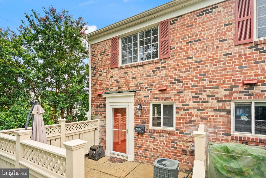 Welcome to 1475-C N Van Dorn St – a beautifully maintained, end-unit townhome tucked into a quiet corner of the community and just minutes from Old Town, the Pentagon, Mark Center, and 395.
The main level is full of natural light and features hardwood floors that flow through spacious living and dining areas. The kitchen is updated with stainless steel appliances (2018), sleek white cabinetry, generous countertop space, and a large pantry for added function. Just off the kitchen, the bright and open living room makes both entertaining and everyday living effortless. Additional built-in cabinetry near the entry offers even more storage. A new stackable washer and dryer (2024) complete the main level.

Upstairs, you'll find two comfortable bedrooms with custom closet systems and a full bathroom with updated fixtures and timeless finishes.

Enjoy private outdoor space with a fenced patio - just steps from convenient parking. Community amenities include a clubhouse, fitness center, outdoor pool, and a responsive HOA.

Located in a prime spot just minutes from Old Town Alexandria, the Pentagon, Mark Center, Reagan National Airport, and I-395, this home offers unbeatable access to everything the DC metro area has to offer.  

With thoughtful upgrades throughout, this home is truly move-in ready. Water Heater (2018) | HVAC (2006) | Water & Dryer (2024) | Kitchen Appliances (2018)