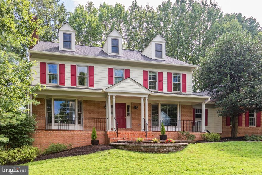 Lovely mint condition colonial with front porch located on a cul de sac off Balls Hill.  Gracious marble foyer flanked by living and dining rooms. Kitchen with breakfast nook opens to Family Room with doors to large deck. Spacious office with French doors to deck.  Walkout lower level with large recreation room, den and full bath.  Upper level with spacious master suite and two walk-in closets. Side load garage. Ideal location near the heart of McLean and just minutes to the Beltway, GW Parkway and McLean Metro Station.