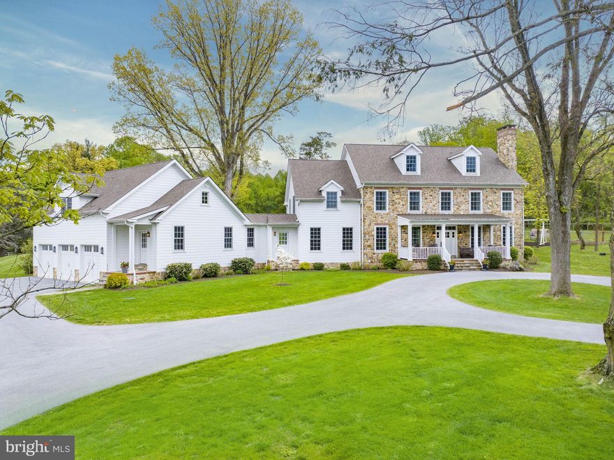 Discover the perfect blend of elegance, comfort, and convenience with this 6 yr. young custom- built home with bank barn situated on 10 acres in the highly desirable Birmingham Township. 
Spacious home designed by Dennis Melton and built by Mullray Builders. Only the best materials were used - Pennsylvania bluestone, fieldstone, James Hardie lap siding, brick, solid doors and hardware.  The 10 acres offers three fenced pastures, two with run-in sheds, an incredible opportunity for those seeking a farm and garden lifestyle. This remarkable property offers the perfect blend of modern luxury, timeless elegance, and an ideal location. A picture is worth a thousand words - take a look! Even better, come see in person. We simply can't do it justice in writing. Well- designed layout with ample natural light. Wide-plank hardwoods and brick floors lend an old-world balance to the modern luxury throughout. The well-appointed kitchen is a chef's dream, including an 8- burner gas stove with 2 ovens, stainless steel refrigerator and dishwasher, walk-in pantry, island peninsula, and an eating area surrounded by windows for views in every direction. If you have animals, you can keep an eye on them from multiple views from the house. Spacious family room with a beautiful stone and brick surround fireplace, plus bonus spaces in the sunroom and home office. Retreat to the luxurious primary suite upstairs, complete with a private bathroom featuring a spa-like ambiance, dual sinks, a soaking tub, and a walk-in shower. The additional bedrooms are generously sized and offer versatility for a growing family or guests. Generous walk-in closets in every room. Almost 5000 sq ft in finished and unfinished spaces for a multitude of uses. Make it your own.
Basement is ready-to-finish with insulated poured concrete foundation and legal egress.
The house was featured on the Chester County house tour 2018 as an example of a modern and award-winning farmhouse. Included is the original serpentine stone home, decommissioned but provides a layer of privacy from the road.
This property is bordered by dedicated open spaces on 3 sides. Right across the street is the Birmingham Hill Preserve - 113 acres purchased and protected by the Brandywine Conservancy. On the northern edge of the property lies another 110 acre protected tract, Thornbury Farm, and further to the east, Sandy Hollow Heritage Park.


The property is nestled in a prime location, offering the best of both worlds: a peaceful suburban setting and easy access to urban amenities. West Chester boasts a rich historical heritage, vibrant community - Explore the charming downtown area with its quaint shops, restaurants, and cultural attractions, or take advantage of the nearby parks and nature trails for outdoor adventures.  Birmingham township provides excellent proximity to major highways, including Route 202 and the Pennsylvania Turnpike, ensuring a seamless commute to Philadelphia, Wilmington, and beyond.   Families with children will appreciate the highly regarded schools in the Unionville Chadds Ford School District, known for their commitment to academic excellence and extracurricular activities. Private schooling options  are also within easy reach. Residents can enjoy an array of recreational activities, from golfing at prestigious courses to exploring the nearby Brandywine Valley's wineries and historic sites. Immerse yourself in the thriving arts scene, indulge in farm-to-table dining experiences, or simply relax in the beauty of the surrounding nature.
