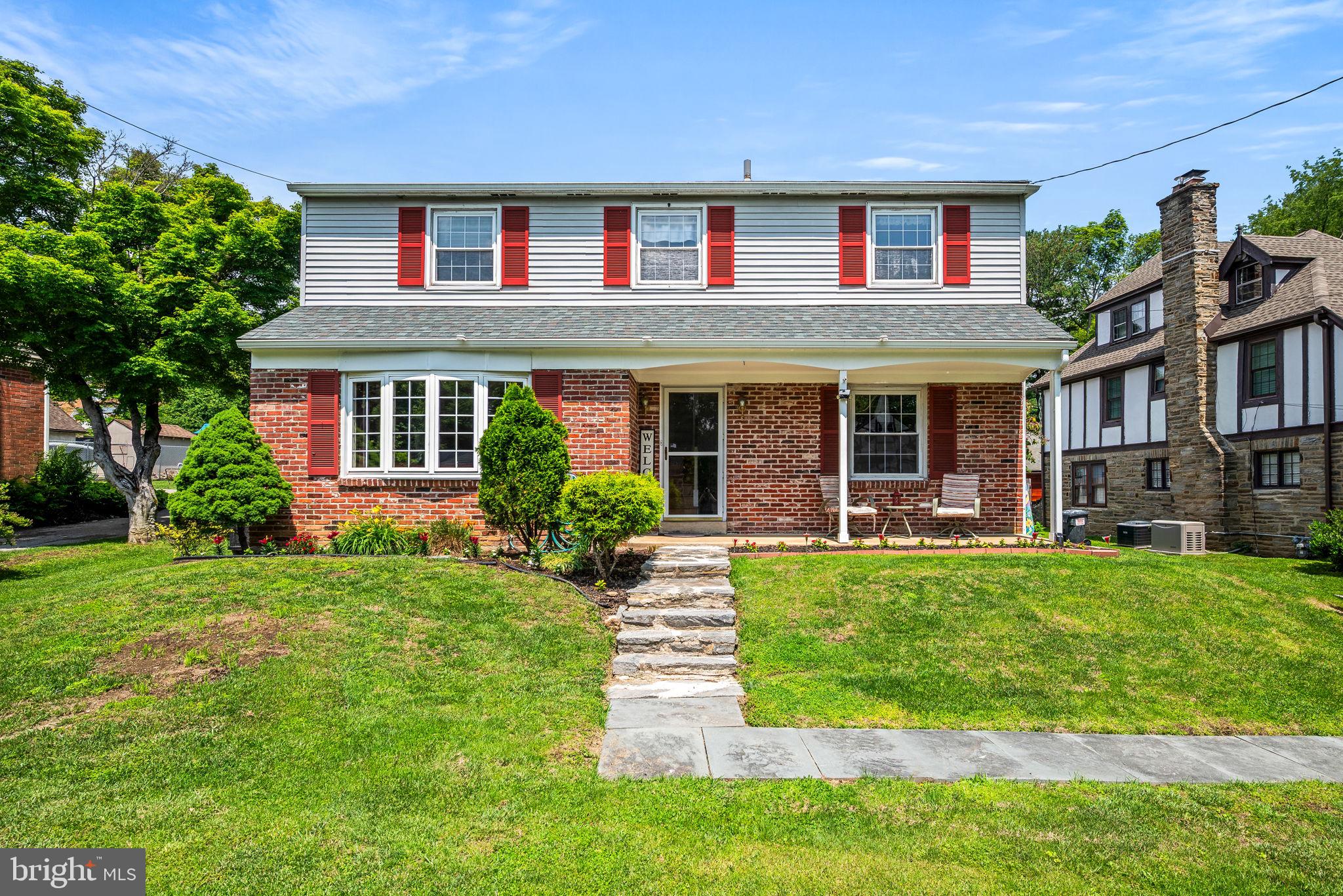Curb appeal galore and a desirable location that can't be beat is what you will find at Pine Ridge Rd. Welcome to this charming and meticulously maintained 4 bedroom 3.1 bath center hall colonial. Situated in the top rated Wallingford- Swarthmore School District, with the bus stop convenient at the end of the driveway, this home combines comfort, space, and convenience, perfect for today's family lifestyle. This center hall colonial with formal living room and dining room boasts hardwood floors and large windows. The kitchen features all appliances and has space for a dining area. Enjoy relaxing in the family room and be warmed by the glow of the brick fireplace with easy access to the screened -in porch, overlooking the huge level backyard - perfect for barbeques with family and friends. A 2 car garage with pull down stairs for added attic storage plus a large driveway with additional parking space. The second floor is home to a master suite and 3 additional nicely sized bedrooms and a full bath.
A full finished basement with outside entrance includes a full bath and laundry room with newer washer and dryer with flex space that has multiple uses to include an office, playroom or media space. Some of the upgrades include roof 2017, new washer 2023, gas dryer 2024, gas hot water boiler system with 3 separate heating zones 2023, heat pump 2022..
The proximity to nearby Smedley Park and just minutes to downtown Media for shopping, dining and entertainment. There is also a Septa trolley stop at the entrance of the neighborhood. Convenient to Rts 1, 476, I-95, and Rt 1, as well as the Septa Regional Rail makes this the perfect home for commuting to the city. Location can't be beat so make your appointment today and view this lovely house - the perfect place to call home!