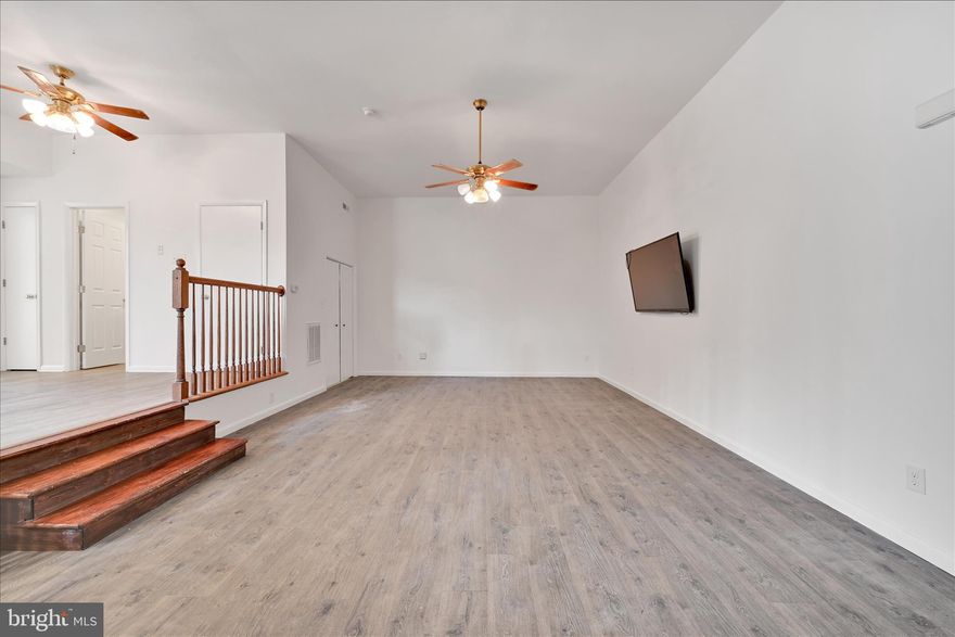 Welcome to this bright and inviting 2- bedroom, 1 bathroom condo that’s been beautifully refreshed top to bottom! Step inside to discover new flooring throughout and fresh paint in every room, creating a clean and modern feel. The spacious living room features vaulted ceilings, adding an open, airy atmosphere that’s perfect for relaxing and entertaining. The kitchen has been tastefully updated with new flooring and fresh paint, featuring a spacious area for a table, dishwasher, and garbage disposal. Both bedrooms offer comfortable new flooring and plenty of natural light. This bathroom has been stylishly updated with new paint, flooring, and vanity. On site laundry room with washer and dryer. This condo is truly move-in-ready freshly painted, beautifully updated, and full of charm. Don’t miss your chance to make this stylish home your own!