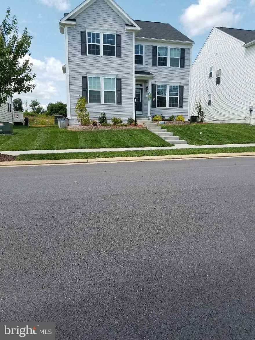 Like new home that has it all close to all  shopping and public transportation in Fairfax Crossing.  Boasts a large eat in kitchen with bar formal dining room and two story living room. This shows like new with full finished basement which includes a large family room bonus room and full bathroom. laundry is located on the second floor. This home also includes a large rear deck. Must see.