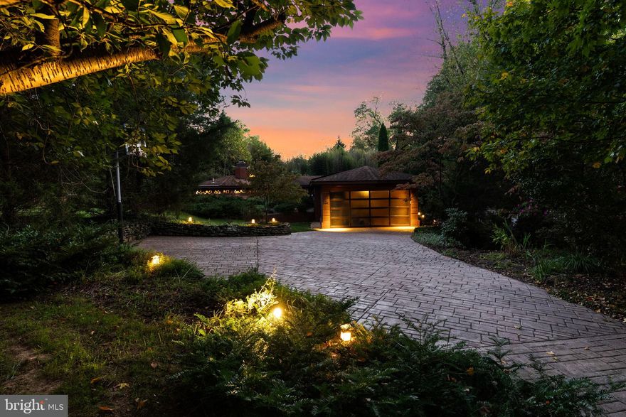 One of A Kind- This home is an architectural masterpiece set on a tranquil and private .54-acre lot within Vienna's historic district of Windover Heights. This Frank Lloyd Wright-inspired Usonian home is a testament to harmonious design, featuring a captivating hexagonal layout that seamlessly integrates with its natural surroundings. Inside, you'll find walls adorned with timeless tidewater cypress wood and brick, creating a warm and inviting ambiance. The home offers 4 beds/3 baths, the living area is centered around a fireplace, perfect for cozy evenings, while expansive windows invite natural light to fill the space, blurring the lines between indoors and out. The thoughtfully designed kitchen and dining areas are ideal for both entertaining and everyday living.

This home is meticulously maintained and offers numerous updates to include a new HVAC system and solar panels for energy efficiency. The attached two-car garage provides secure parking and additional storage. Curated landscaping completes this architectural masterpiece, providing a serene outdoor retreat on a private over half acre flat lot just steps to town of Vienna! Experience the perfect blend of privacy, sustainability, and architectural brilliance at 326 West Street Northwest, where every detail has been meticulously crafted to reflect the enduring legacy of Usonian design. Madison HS/Thoreau Middle/Louise Archer Elementary School Pyramid