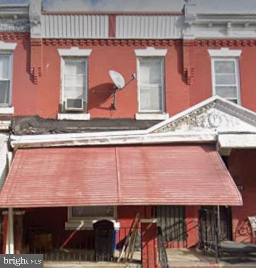 Discover this inviting 3-bedroom, 1-bathroom row home located in the heart of West Philadelphia. Perfect for investors, this property offers incredible potential as a fix and flip or a buy and hold investment. Featuring a classic layout with spacious rooms, this home is ready for your personal touch. Conveniently situated close to local amenities, parks, and schools, it provides an excellent opportunity to capitalize on the vibrant Philly market. Don’t miss out on this prime investment property!