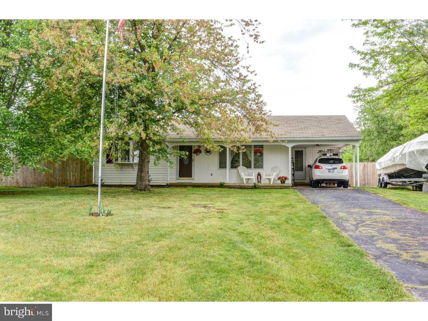 Ready for summer . Well kept 2 bedroom ranch. On over 1/2 acre. Close to the Elk River!   Separate dining room . Laundry room with lots of storage space . Beautiful pool and deck for summer entertaining. All on over 1/2 acre lot . Fenced rear yard and carport.  Come take a look , Close to the DE line , Route 40 and I-95