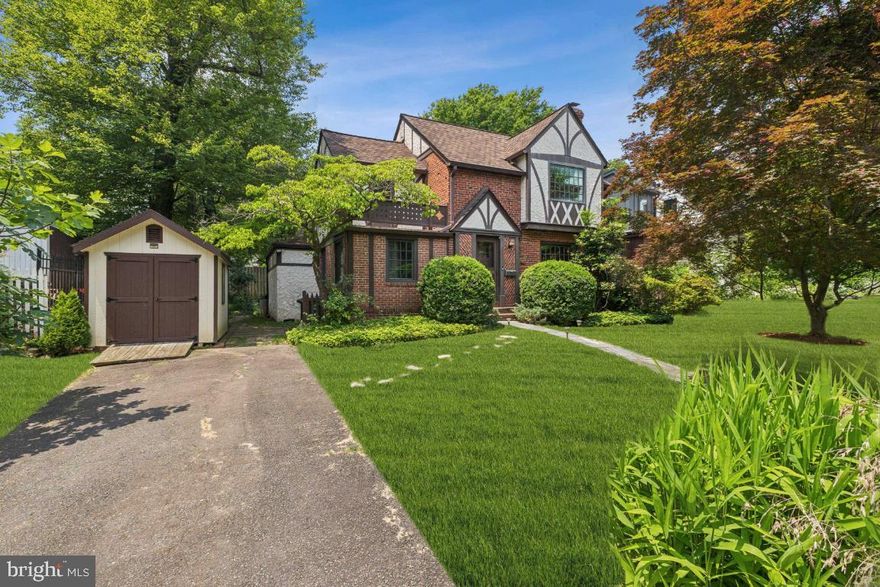 Yorktown High School Pyramid!   Heated Pool!   Step into Charm and Character with this Storybook 1930s Tudor-style home featuring a Premium Indoor Heated Pool, Located on a Beautifully Landscaped Lot in the Sought-After Tara-Leeway neighborhood.  The Main Level offers a seamless flow from the Inviting Living Room with Decorative Fireplace, to the Dining Room and an Updated Kitchen with a Peninsula for Extra Countertop Space and Newer Stainless Steel Appliances, including a Gas Range. This level also includes a Bedroom, Den, and Full Bath—Perfect for Guests or a Home Office.  Upstairs, you'll find Three Bedrooms sharing a Full Bath. One Bedroom has its own Private Balcony, while the Spacious Primary Bedroom provides Access to a Charming Attic Loft—Ideal as a Playroom or Extra Storage.  The Lower Level includes Convenient Shelving for Storage, a Full-size Washer and Dryer, and a Utility Sink.  The Light-Filled Solarium opens onto a Generous Patio, Perfect for Outdoor Entertaining. Enjoy year-round Swimming in the Indoor Heated Pool, with Depths ranging from 3 to 7 feet.  Located within Walking Distance to Westover Village, Parks, and the Bike Path, and just minutes to Ballston.  Landlord covers pool maintenance, lawn mowing, gutter cleaning, trash, and recycling.    The landlord is exempt from accepting any source of funds pursuant to VA Code Section 36-96.1(I), and therefore has elected to NOT accept housing vouchers.  Maximum 2 incomes to Qualify. No Cosigners. 1 Pet Case by Case (dog or cat).  No Smoking.  Min 1 year. Max 3 years.