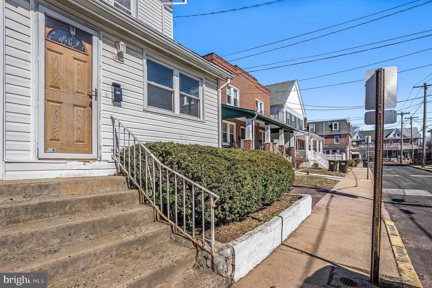 Move-in Ready & Full of Charm! This beautifully renovated 3-bedroom, 2-bath end twin offers a rare combination of modern updates and classic charm—plus a hard-to-find 2-car detached garage! Nestled on a quiet street in the heart of Lansdale, this home has been thoughtfully updated from top to bottom.
Step inside to discover a renovated interior, featuring stylish new kitchen cabinetry, countertops, and appliances, as well as newer flooring, lighting, fresh paint, and two updated bathrooms. The main level boasts a spacious living and dining area with soaring 9-ft ceilings, while the upper level offers generously sized bedrooms. Need storage? You’ll find plenty in the unfinished basement and floored walk-up attic.  Enjoy your morning coffee in the enclosed front porch, or unwind on the rear deck overlooking a spacious backyard. One of the only twin homes in the borough with a 2-car garage, this property is truly a rare find! Convenient location in Lansdale Borough, this home is within walking distance to the train, bus, shopping, restaurants, and the library, all within the highly rated North Penn School District. Motivated seller—don’t miss this incredible opportunity! Two of the pictures have been virtually staged.