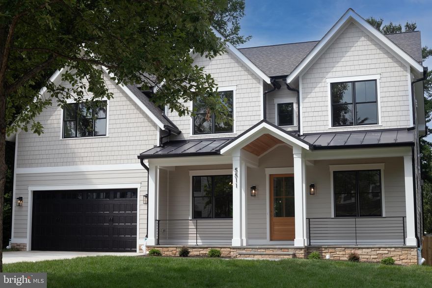 Welcome to this stunning NEW CONSTRUCTION house designed with one of The top Architect in metro area Claude Chris, Lapp, Nestled on a Picturesque Tree lined Street in the prestigious highly  Coveted Springfield neighborhood. 
This Magnificent Custom Home built by one of the highly referred and well known builder in Bethesda area for the last 15 years, is a true architectural and craftsmanship marvel.
You are stepping into this exquisite residence spans over 5000 Sqf of luxurious living space with its open floor plan, boasting Oak Hardwood floor throughout out the 2 Levels with 10' height ceiling in the main level with an In-laws suite, you will be mesmerized by impeccable craftsmanship and attention to detail. 
A sun-filled family room  with lovely fireplace surrounded by Black Marble quartz and custom built-ins making it a serene space for entertaining and relaxation.
Be ready to use your gourmet eat-in Kitchen featuring high -end Stainless Steel Thermadore appliances and a large center island with two separate sink making it a culinary haven!
The 2nd floor is home for 4 large bedrooms with 4 full Bathrooms including the primary suite and an open office area.
The primary suite invites you to a double walk-in closet following into the Luxury master bathroom with  separate washroom, heated floor system and European ceramic tile making it more a Spa-like ensuite bathroom.
And of course conveniently located laundry room equipped with washer and dryer and cabinetry completed this level, ensuring convince and practicality.
The sun-filled stairways with wide oak stairs taking you down to the lower level to continue the entertainment with chic and function bar and recreational area, with 2nd In-law suite situated in the lower level.
You can easily walk-into the fully fenced flat back yard or enjoying  summer evening in the fully screened flag stone porch and in the winter cozy up  by turning on the lovely exterior fireplace.
This beautiful house is only a short walk to the new developed Westbard Town Center Plaza featuring brand new shops and restaurant. Only minutes away from DC and Kenwood Metro Station.
Don't miss the chance to own this custom built masterpiece ,experiencing the luxury living in one of  the best neighborhood in Bethesda.