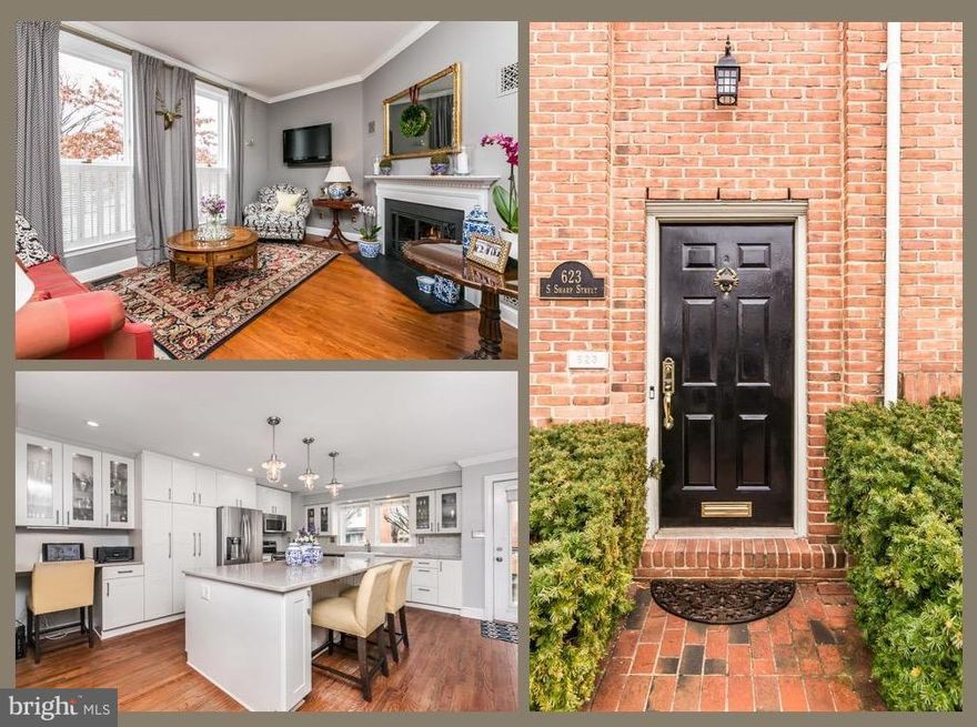 Totally updated 2700+ sq ft home w parking in Otterbein. Recently renovated w many custom features including gorgeous updated kitchen and en-suite baths. Top level fam room feat stunning views of the city& opens to custom-built deck. Hardwood floors and fireplace. Finished lower level/versatil 3rd BR w storage. POOL BOND included w sale! Walking distance to stadiums & best of Downtown Baltimore!