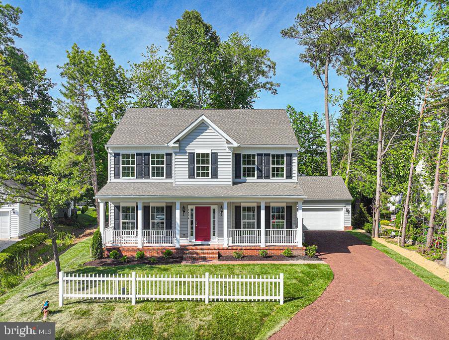 Brand New Construction by Gemcraft Homes located at the end of a cul-de-sac street in beautiful Colonial Village! Walk to 2 Community Swimming Pools, Boat Ramp, Marina, and the stunning Yacht Club, featuring waterfront dining and entertainment. Experience the perfect blend of classic elegance and modern living with the Bristol II. This stunning home features a timeless colonial facade, providing a warm welcome from the moment you arrive. The formal living room and formal dining room are perfect for hosting gatherings, and can be easily transformed into a home office or playroom, allowing you to tailor the floor plan to fit your needs. At the heart of the home, the combined Great Room, Breakfast Room and Kitchen create an inviting space for get togethers. The cook-friendly kitchen offers abundant cabinet and pantry space, ensuring everything is at your fingertips. Retreat upstairs to your tranquil Owner's Bedroom, which features a luxurious ensuite bathroom with double vanity sinks. Enjoy the convenience of a spacious walk-in closet. In addition, three more bedrooms on this level offer flexibility for family or guests. Don't miss out on this splendid opportunity to be in your dream home by Memorial Day! Enjoy the award winning, amenity filled community Ocean Pines! Get up to $12,500 in Flex Money with Builder Incentives!